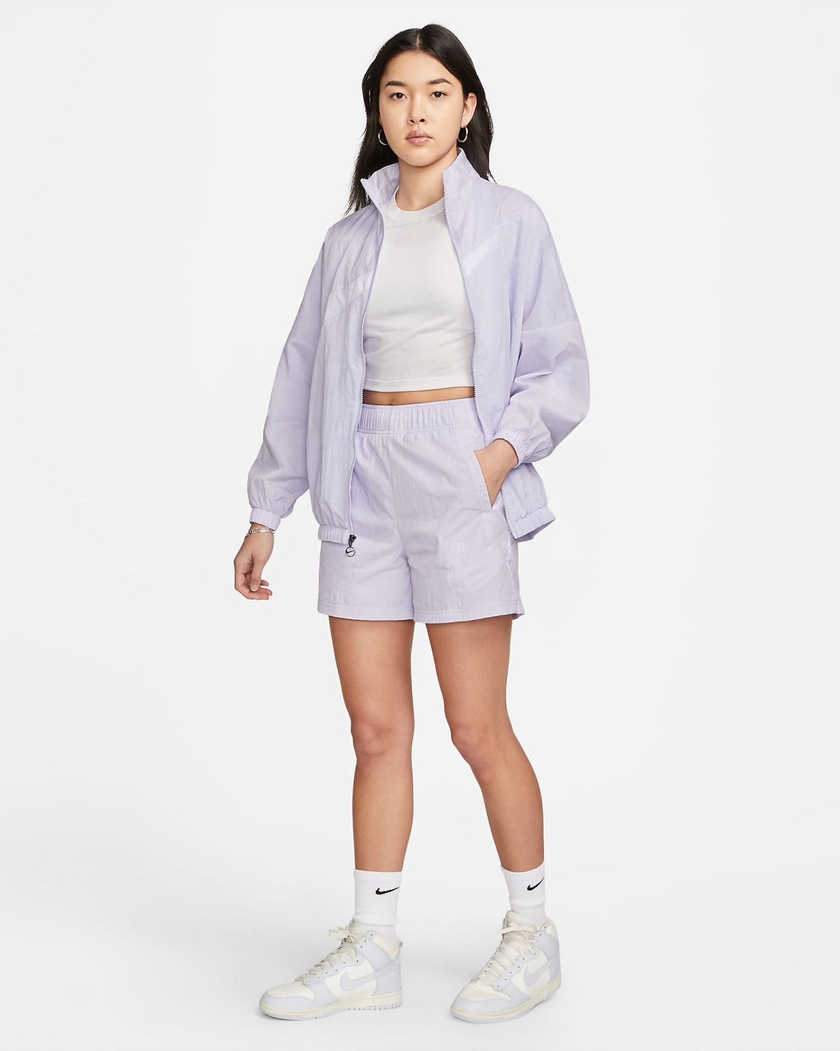 Quần Đùi Thể Thao Nữ NIKE Aswnsw Essntl Wvn Hr Short Hbr DM6740-536