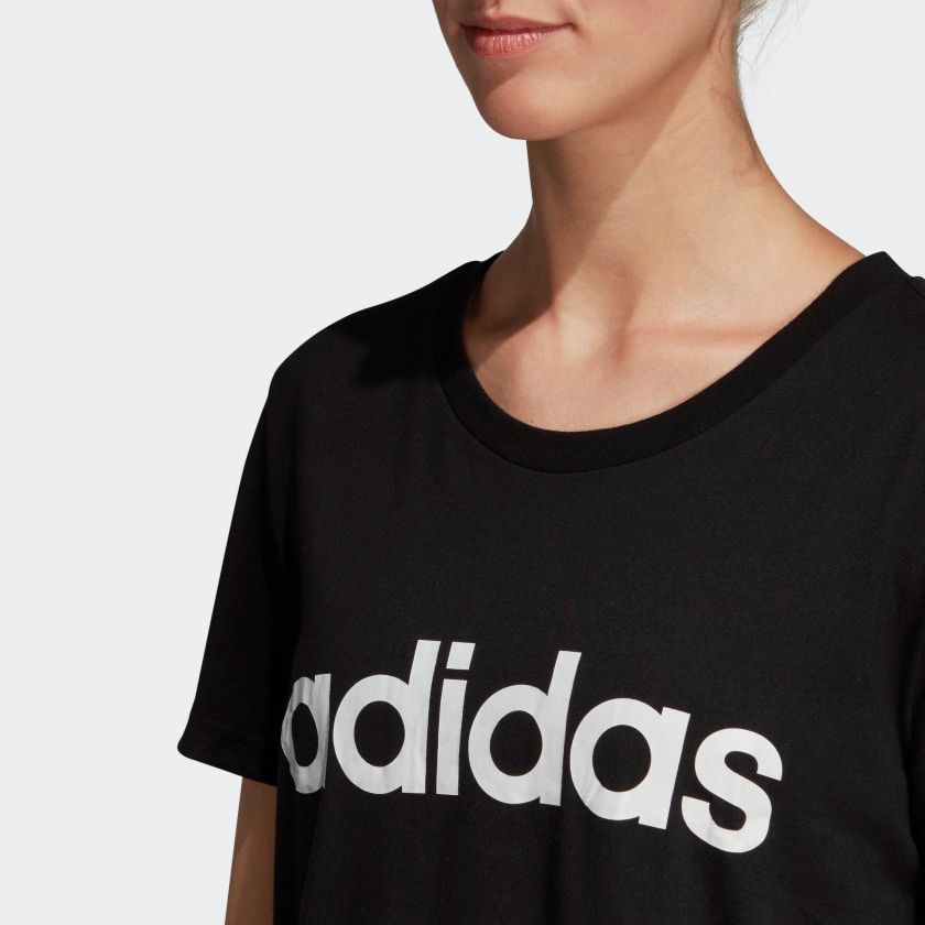 Áo Phông - Áo thun Thể Thao Nữ Adidas W E Lin Slim T DP2361