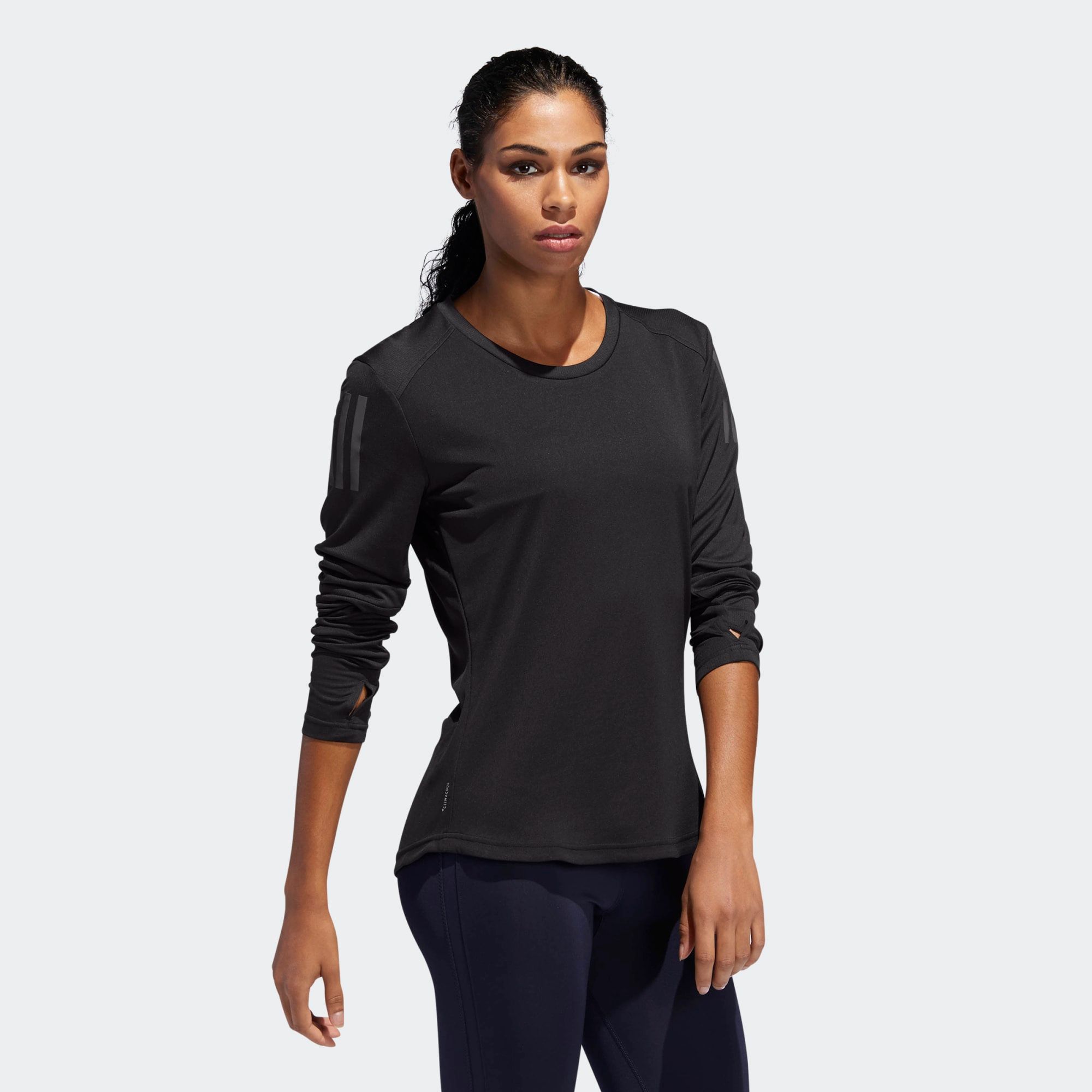 Áo Phông - Áo thun Chạy Nữ Adidas Own The Run Ls DQ2616