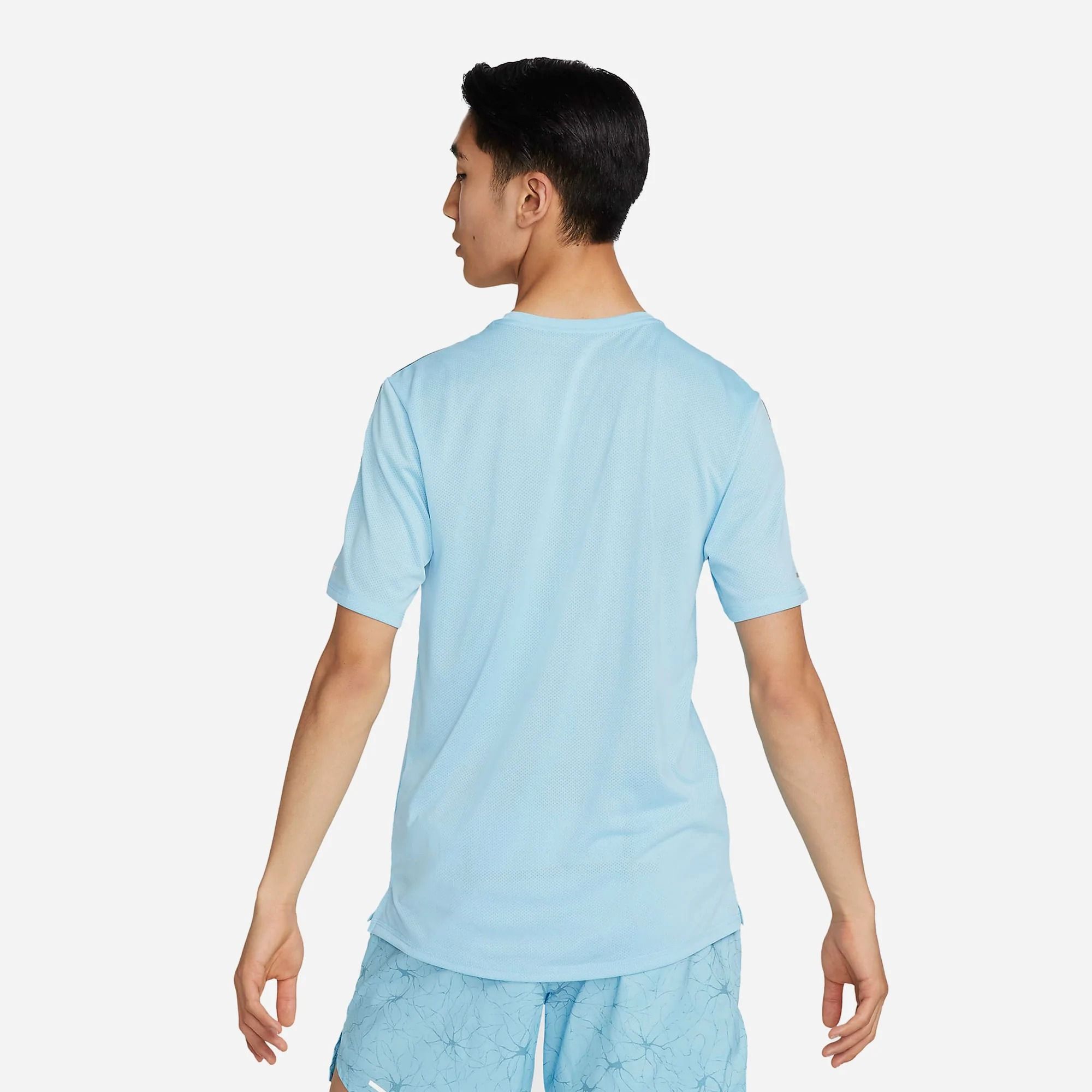 Áo Phông - Áo thun Thể Thao Nam NIKE Dri-Fit Miler D.Y.E DQ4735-499