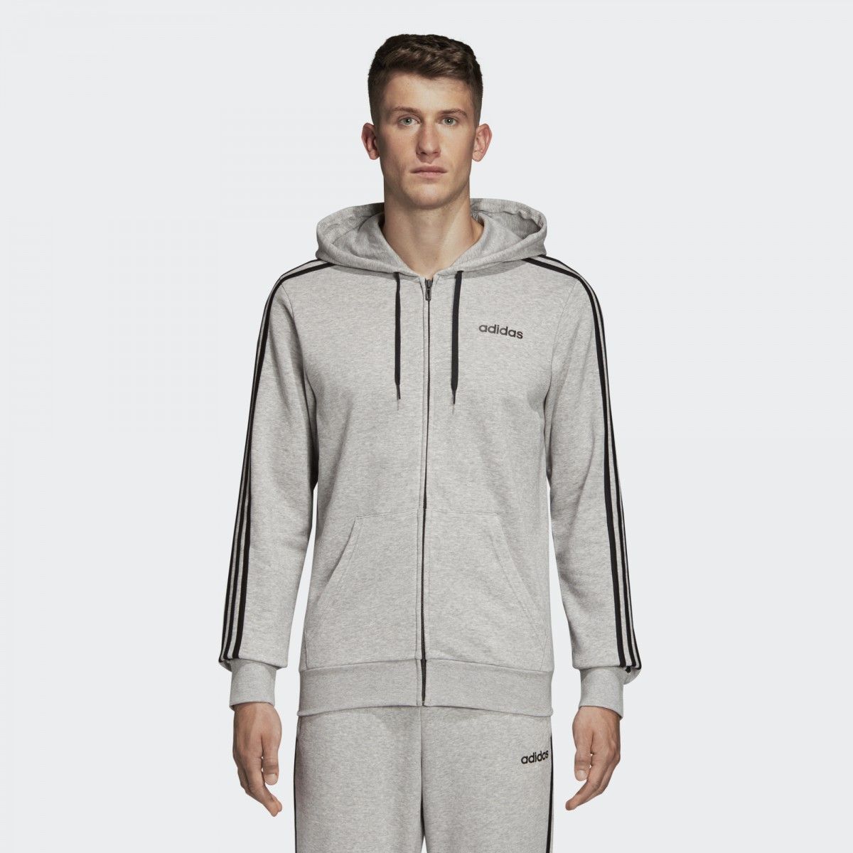 Áo Khoác Thể Thao Nam Adidas E 3S Fz Ft DU0473