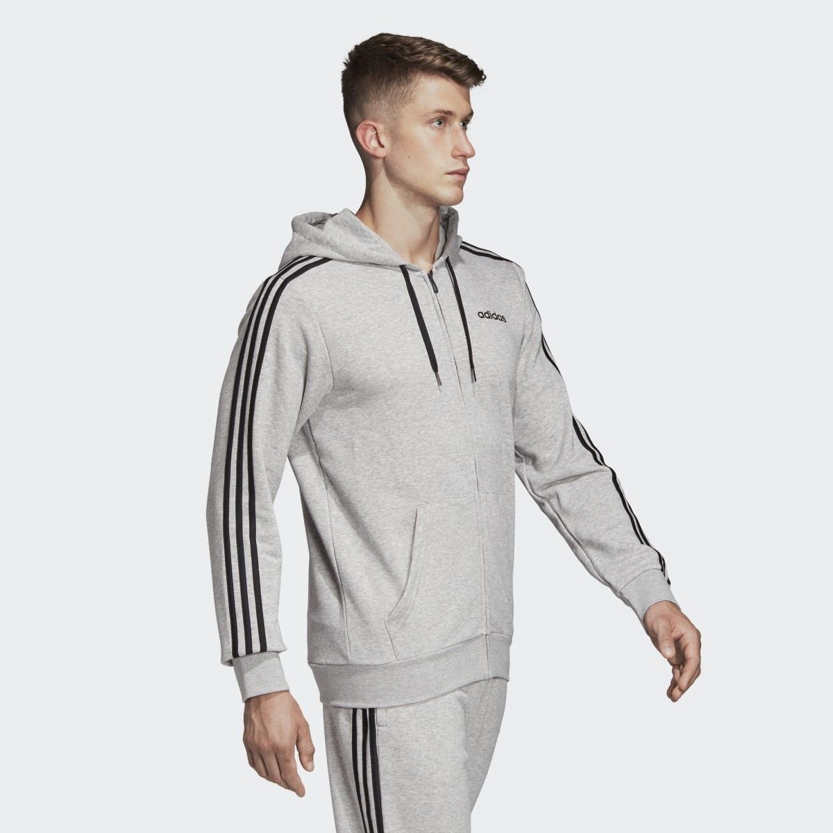 Áo Khoác Thể Thao Nam Adidas E 3S Fz Ft DU0473