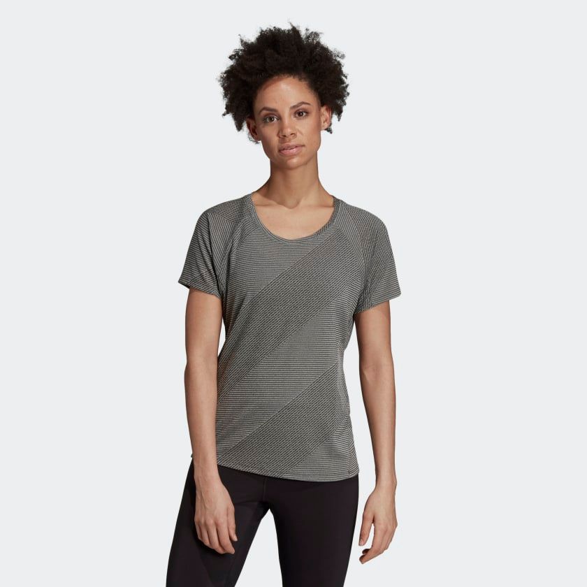 Áo Phông - Áo thun Tập Luyện Nữ Adidas Trng T Jacquard DU1329