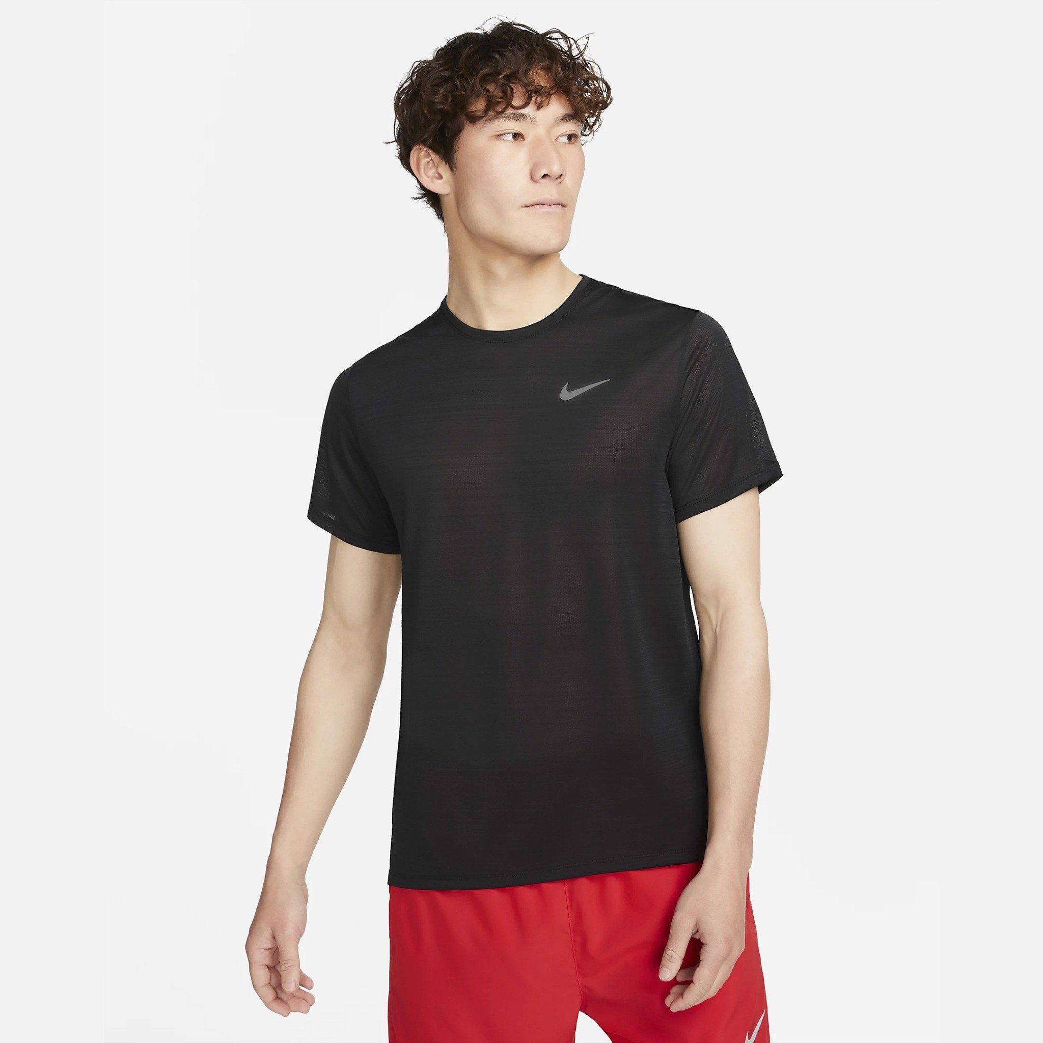Áo Phông - Áo thun Chạy Nam NIKE As M Nk Df Miler Breathe Ss DX0875-010