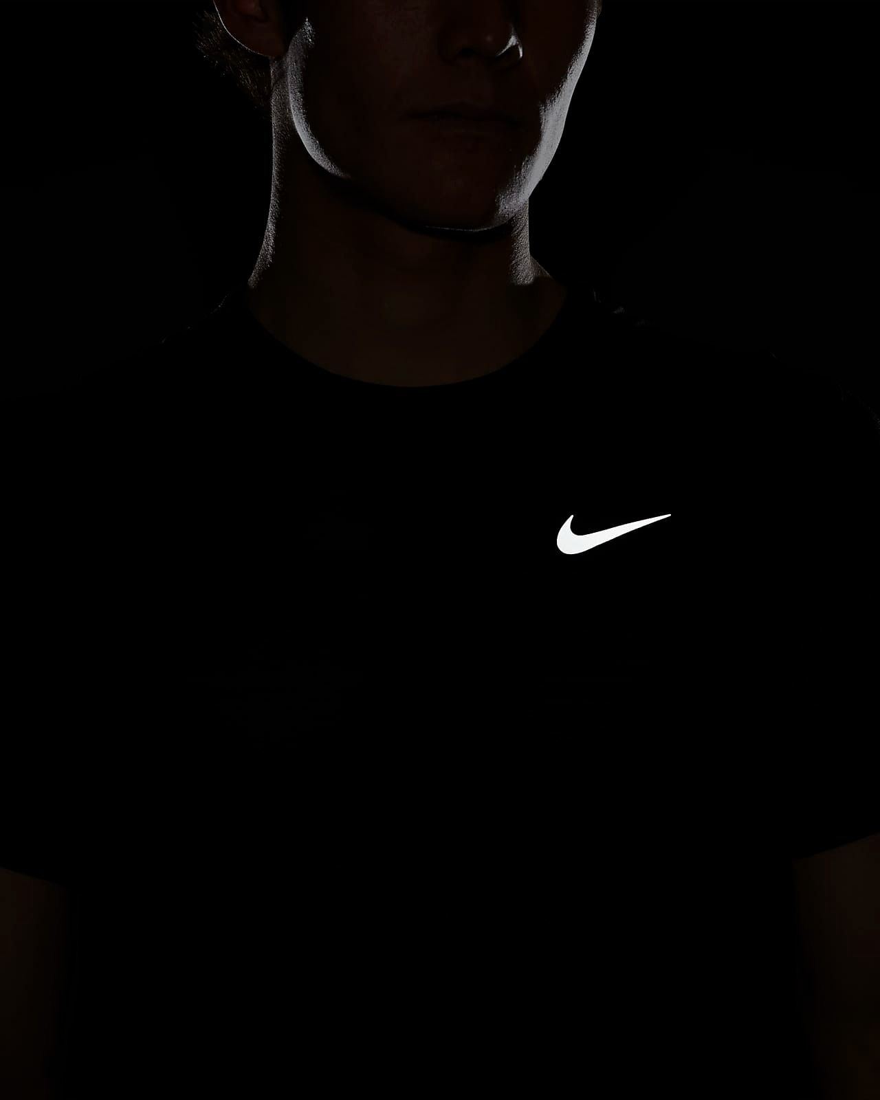 Áo Phông - Áo thun Chạy Nam NIKE As M Nk Df Miler Breathe Ss DX0875-010