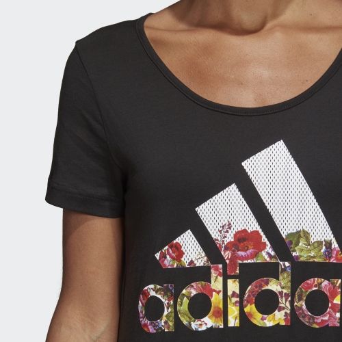Áo Phông - Áo thun Thể Thao Nữ Adidas Bos Flower Tee DX2535