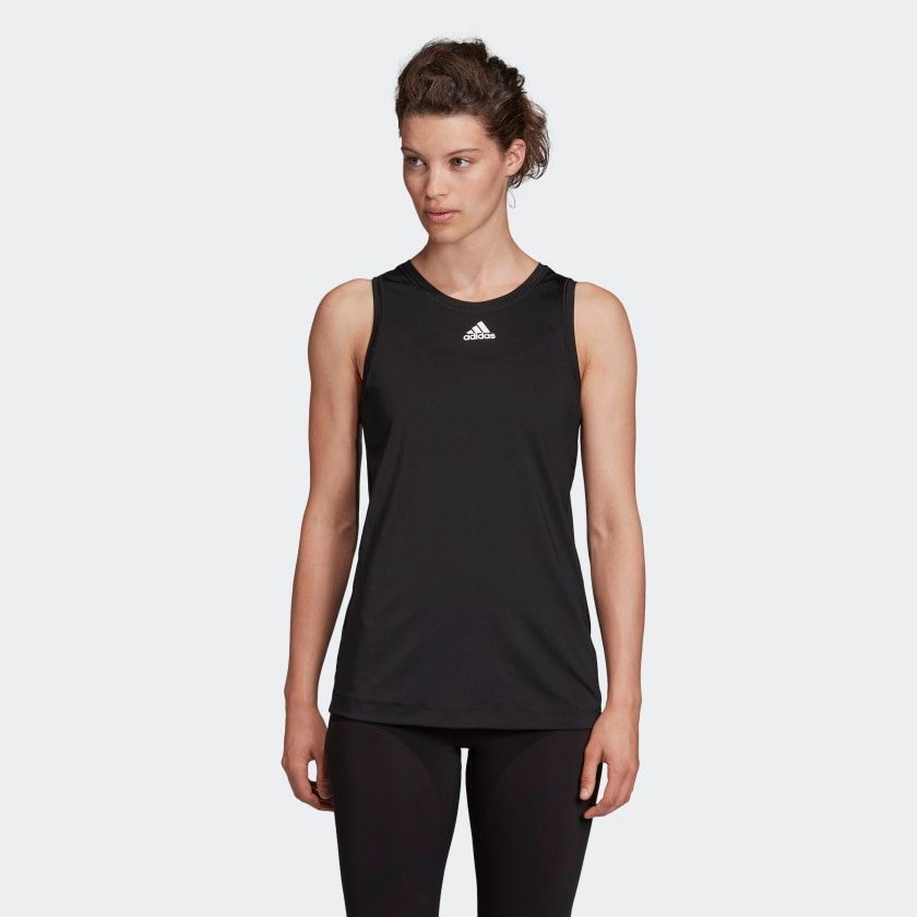 Áo Ba Lỗ Tập Luyện Nữ Adidas 2Way 3S Tie Tnk DX7556