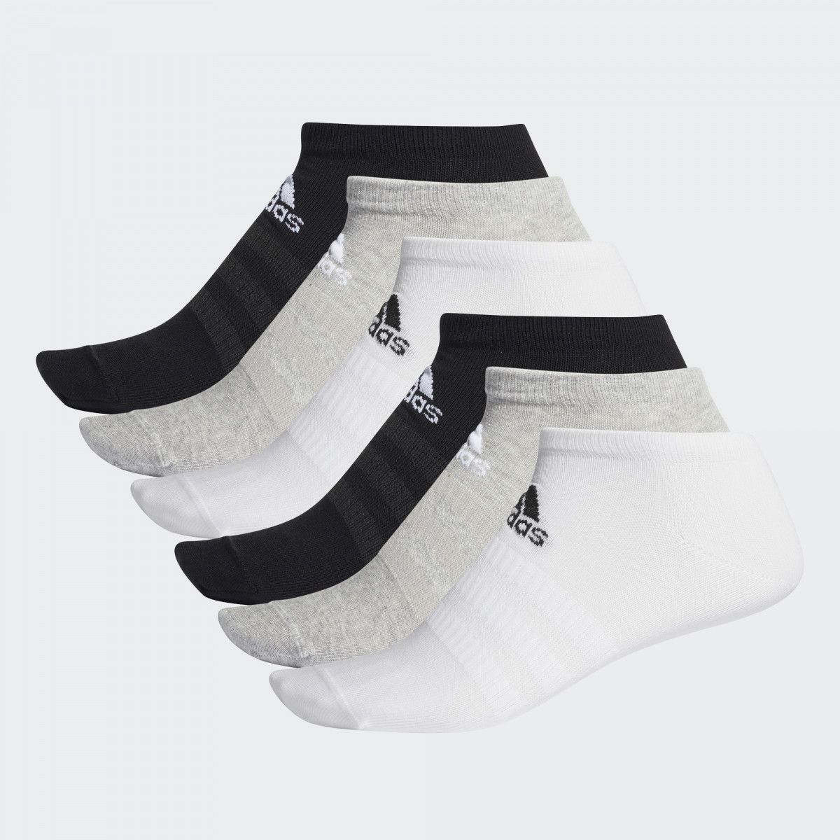 Vớ Tập Luyện Unisex Adidas Light Low 6Pp DZ9407