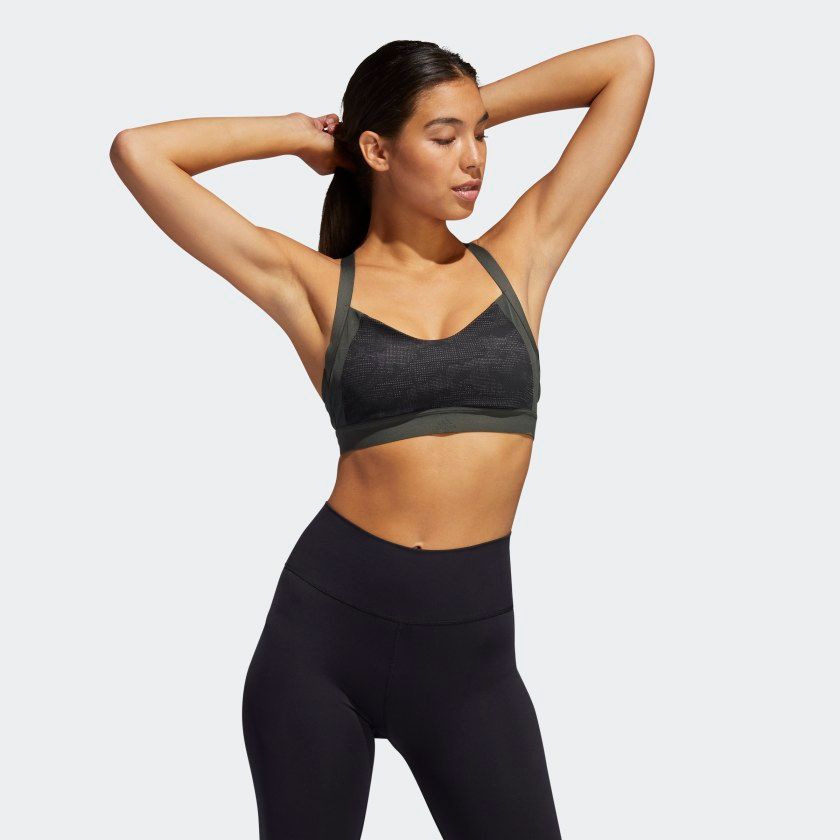 Áo Ngực Thể Thao Tập Luyện Nữ Adidas Am Jacqrd Bra EA3352
