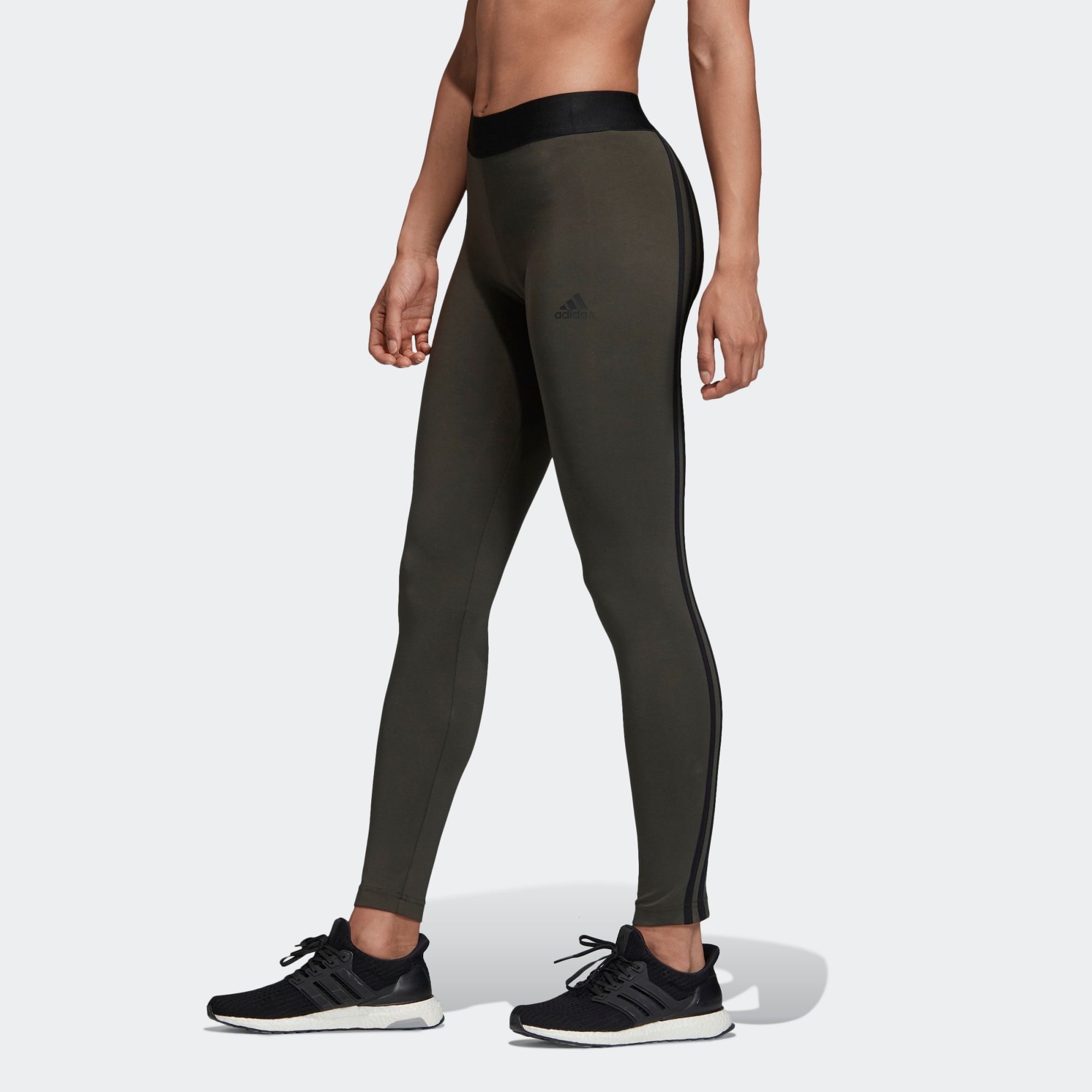 Quần Bó Thể Thao Nữ Adidas W Asym 3S Tight EB3822