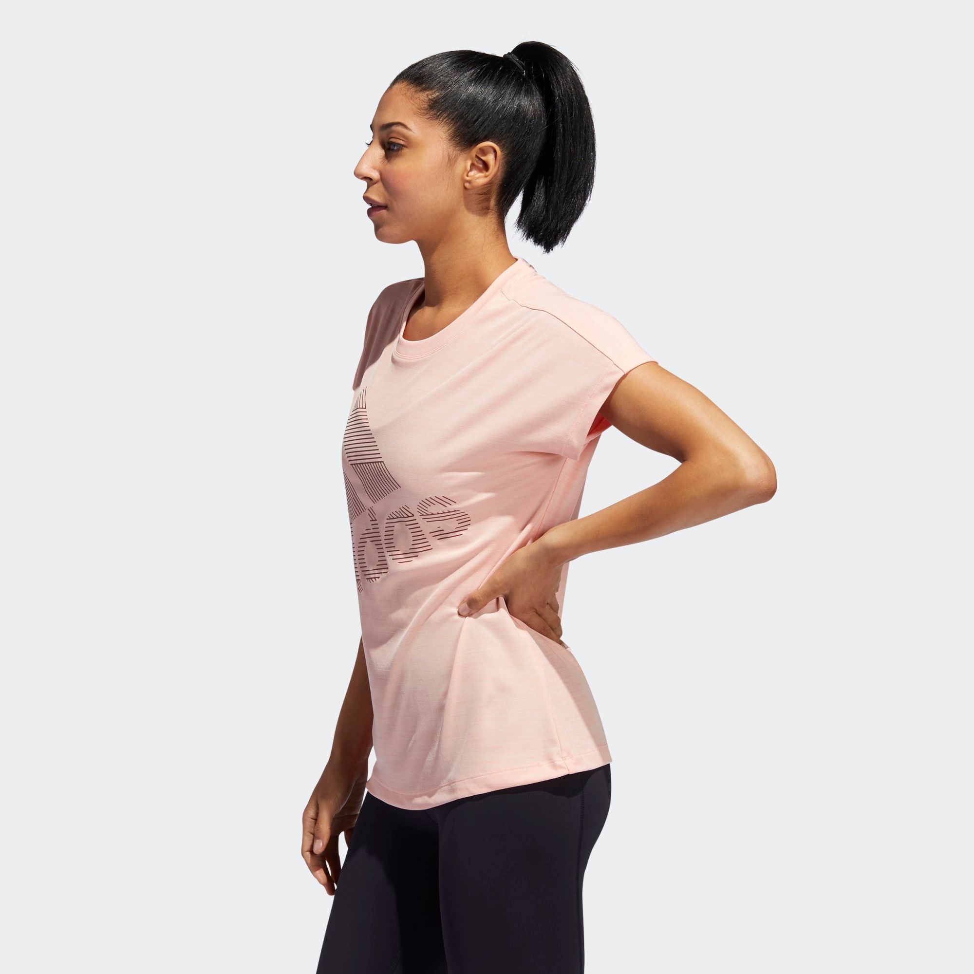 Áo Phông - Áo thun Tập Luyện Nữ Adidas Ss Bos Logo Tee EB4496