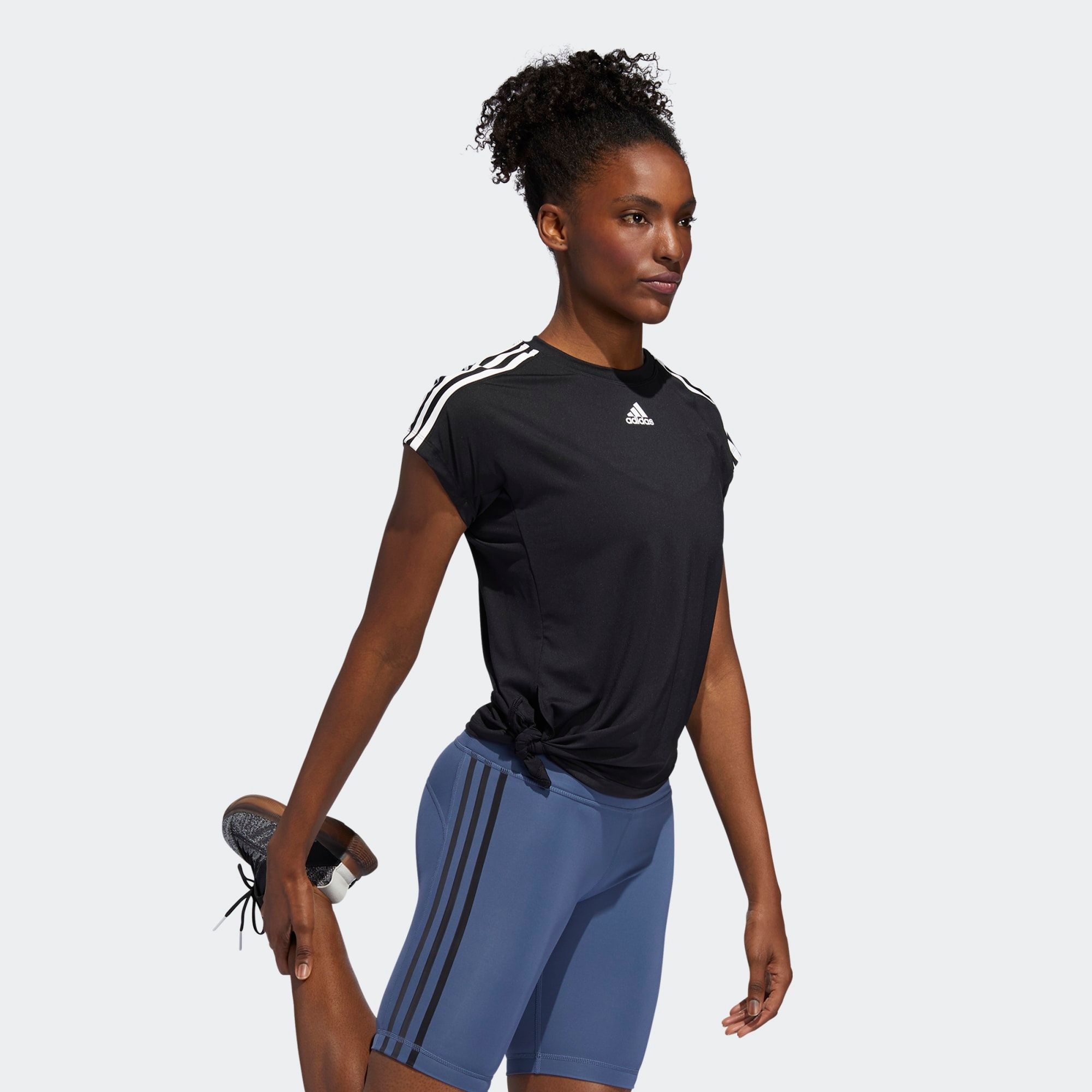 Áo Phông - Áo thun Tập Luyện Nữ Adidas 3S Tie Tee EB4505