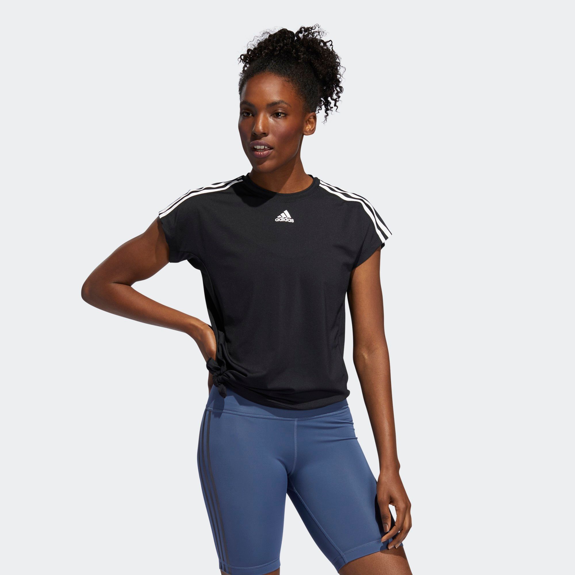 Áo Phông - Áo thun Tập Luyện Nữ Adidas 3S Tie Tee EB4505