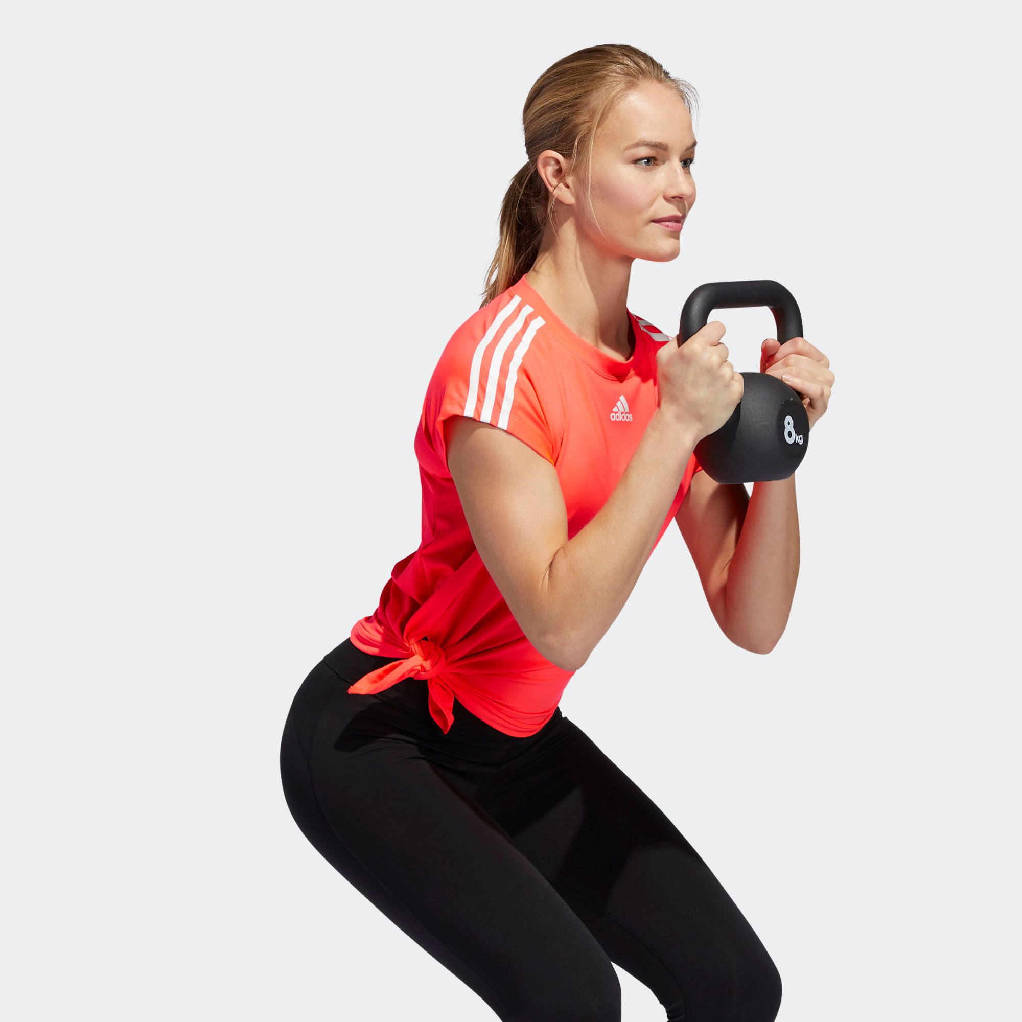 Áo Phông - Áo thun Tập Luyện Nữ Adidas 3S Tie Tee EB4510
