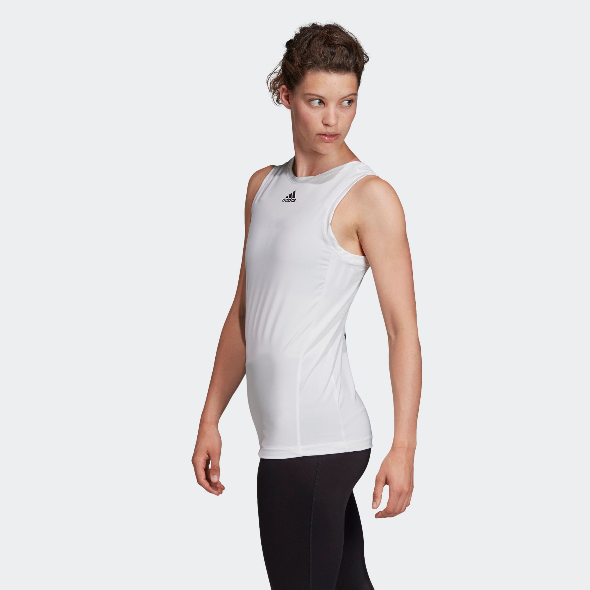 Áo Ba Lỗ Tập Luyện Nữ Adidas 2Way 3S Tie Tnk EB4535