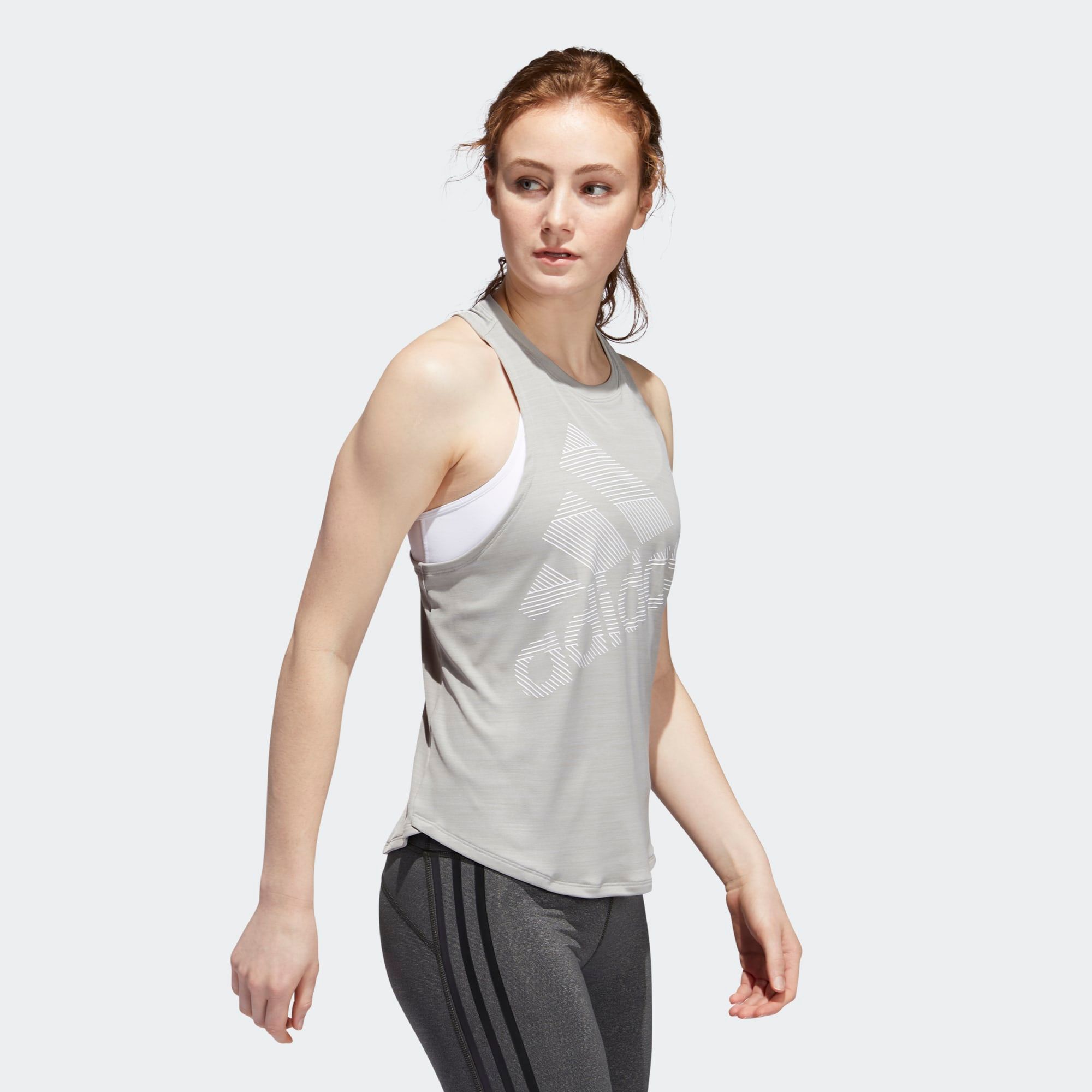 Áo Ba Lỗ Tập Luyện Nữ Adidas Bos Logo Tank EB4542
