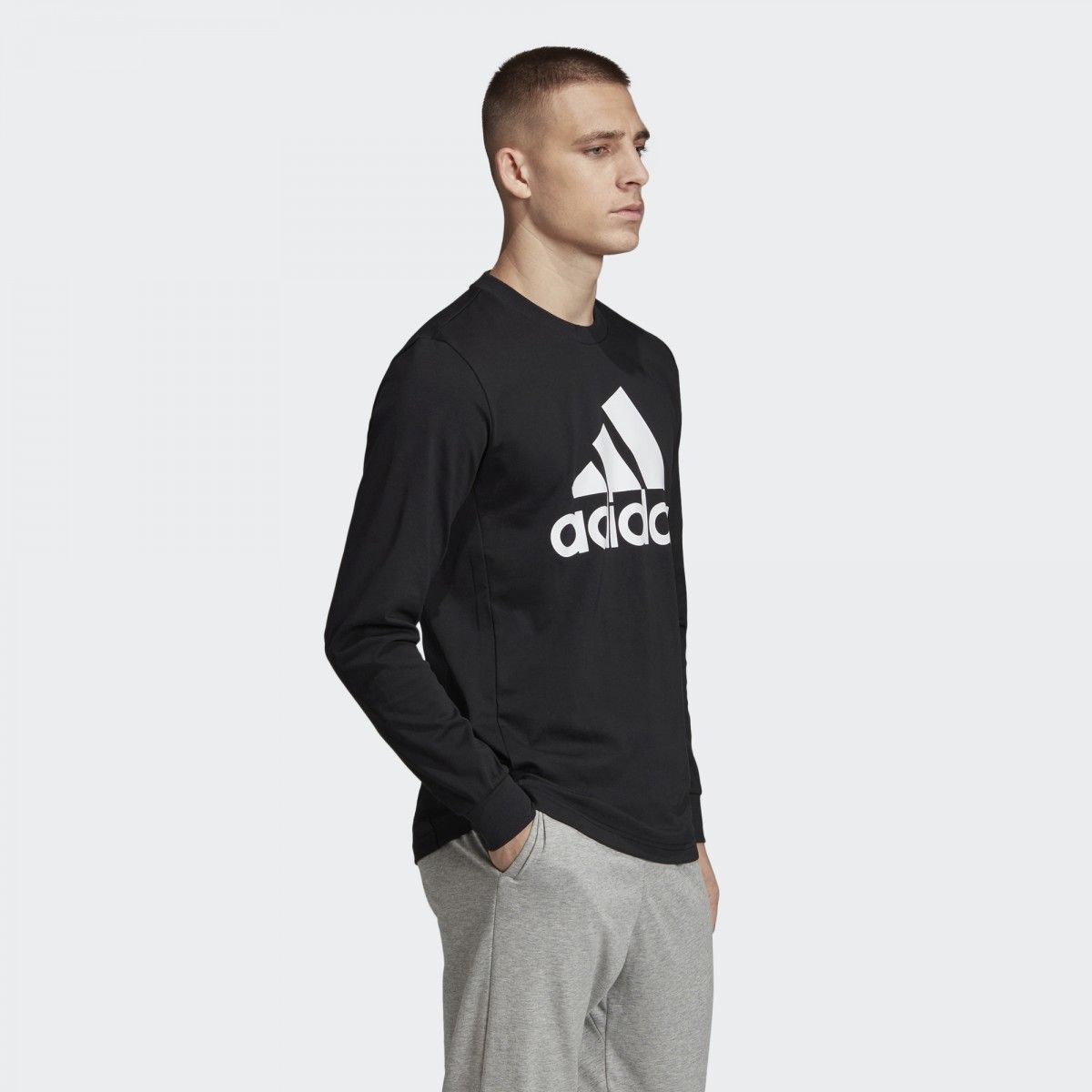 Áo Phông - Áo thun Thể Thao Nam Adidas M Mh Bos Ls Sj EB5266