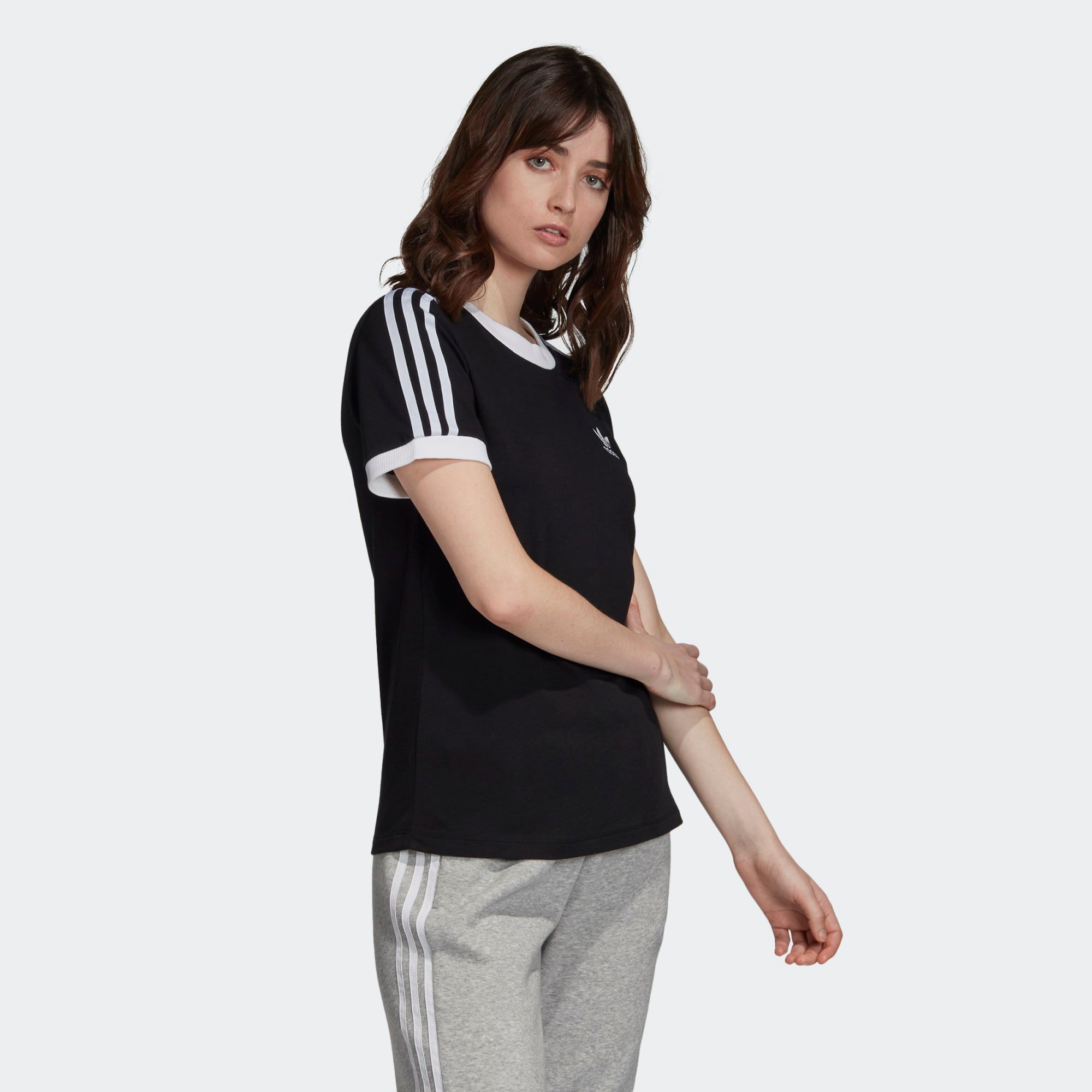 Áo Phông - Áo thun Originals Nữ Adidas 3 Str Tee ED7482