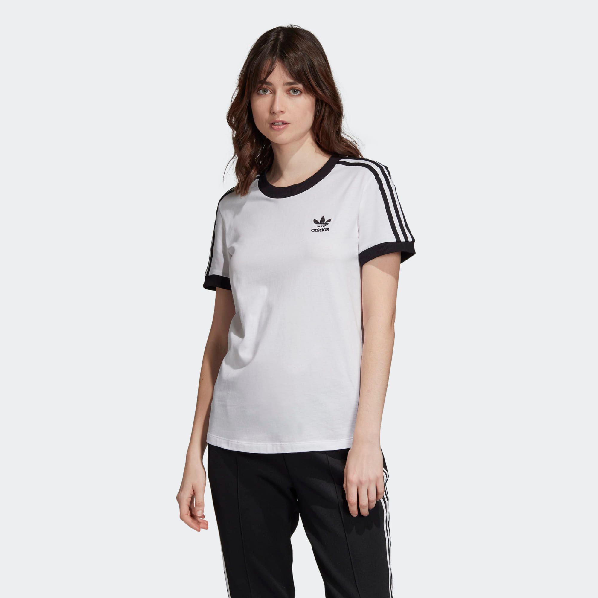 Áo Phông - Áo thun Originals Nữ Adidas 3 Str Tee ED7483