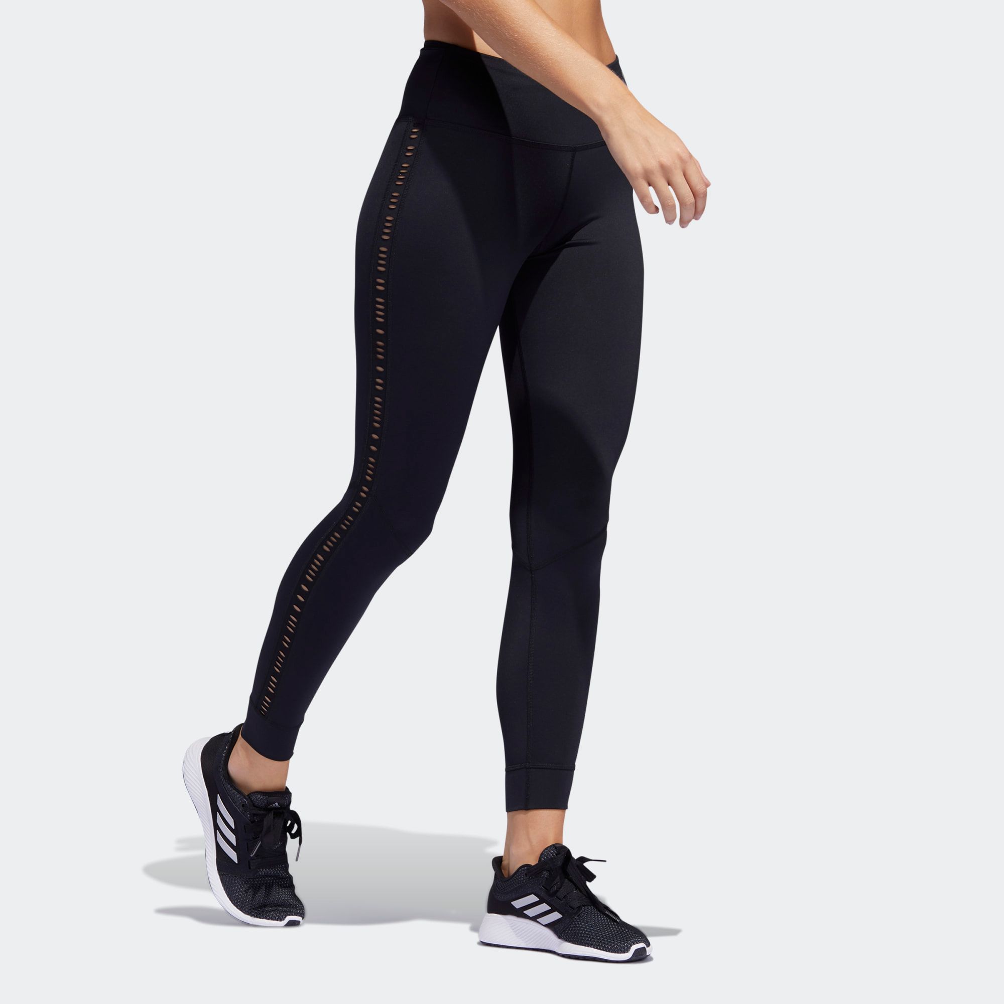 Quần Bó Chạy Nữ Adidas Otr P.Blue W EH5132