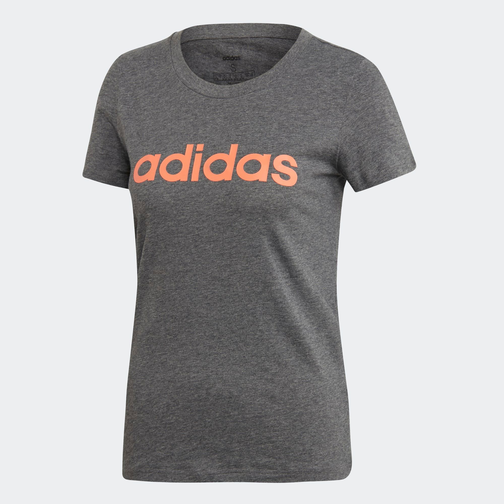 Áo Phông - Áo thun Thể Thao Nữ Adidas W E Lin Slim T EI0696