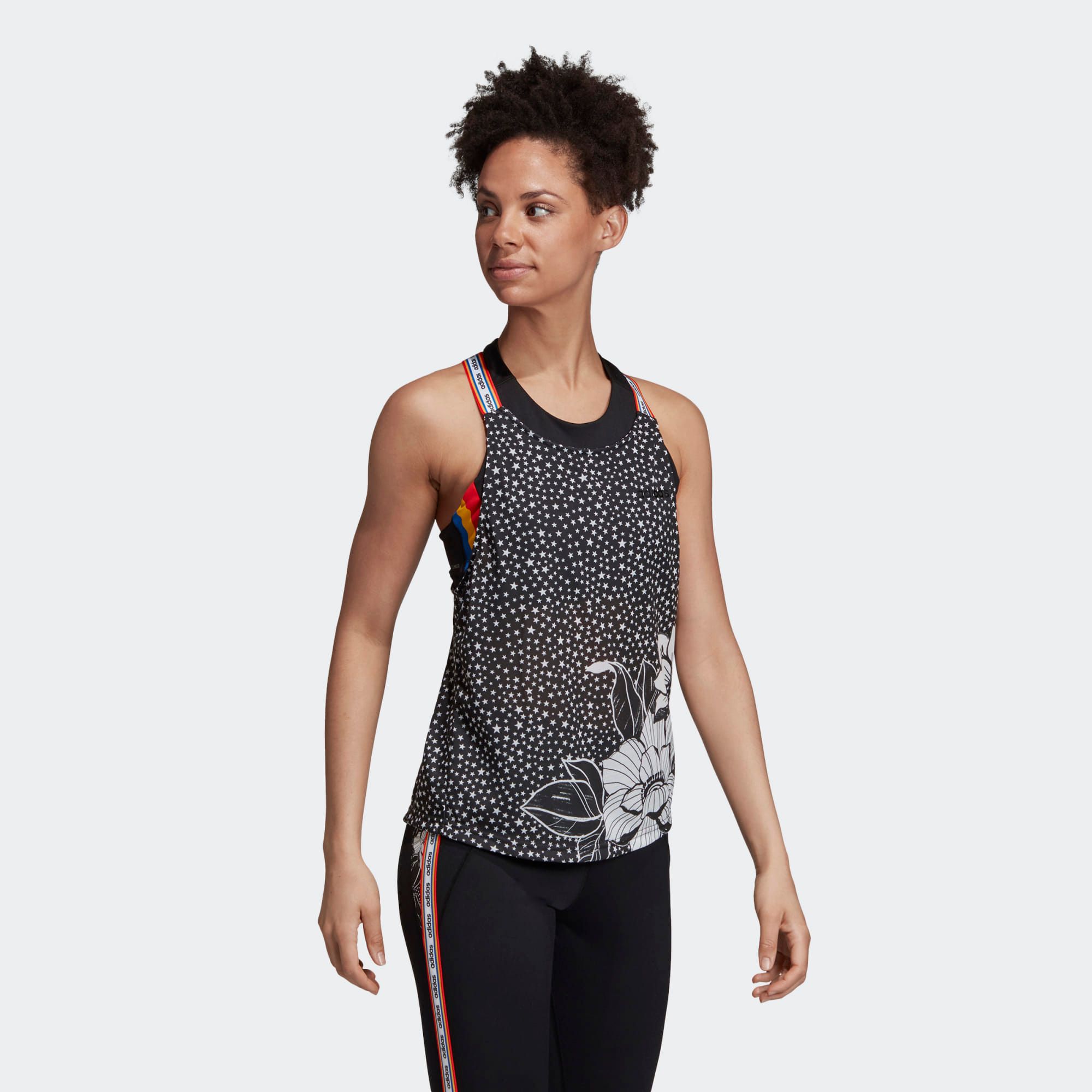 Áo Ba Lỗ Tập Luyện Nữ Adidas W Bb Tank Farm EI0792