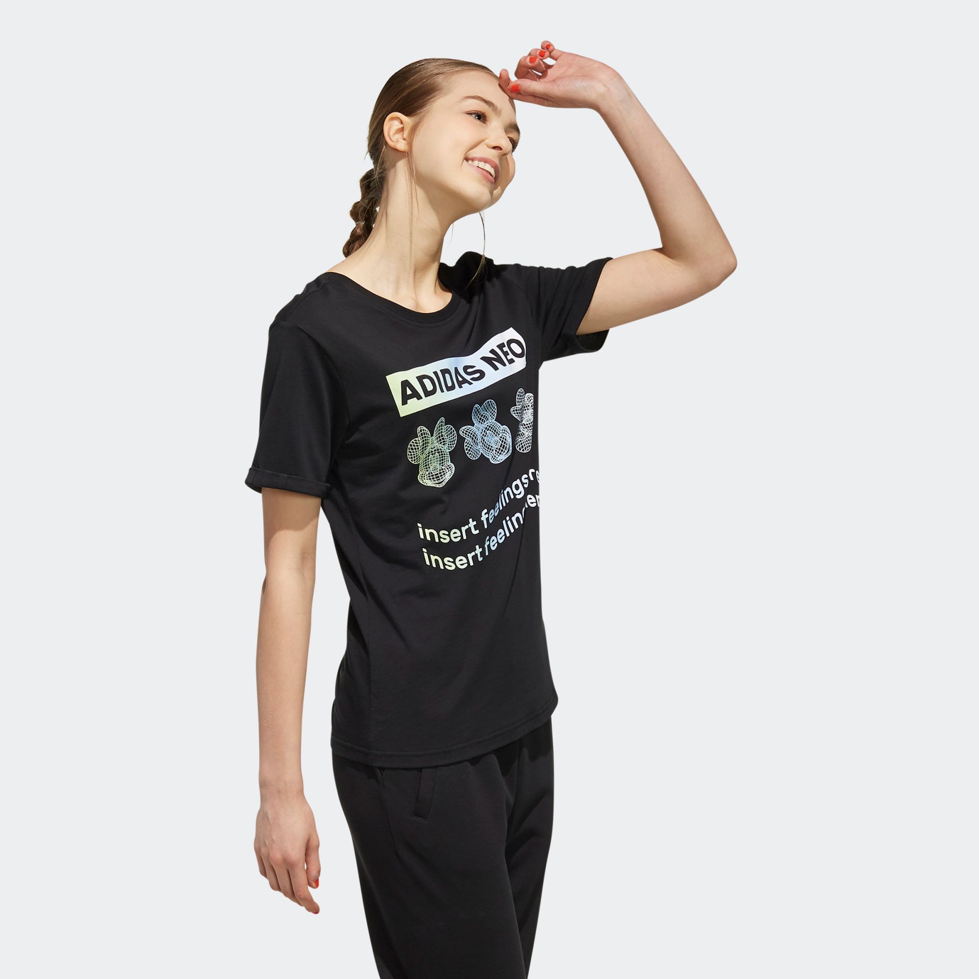 Áo Phông - Áo thun Thể Thao Nữ Adidas W Mcky&Mnn T2 EI4554