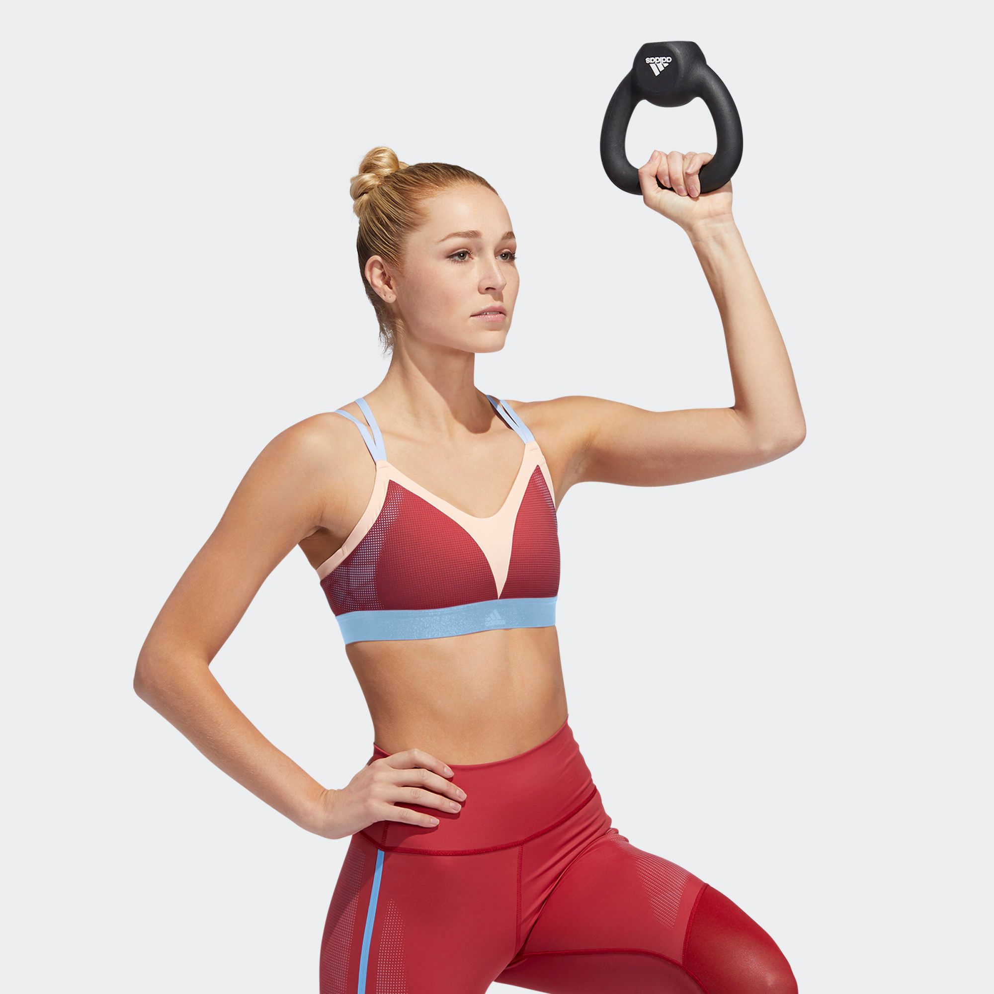 Áo Ngực Thể Thao Tập Luyện Nữ Adidas Am L Fs+ Bra P EI6454