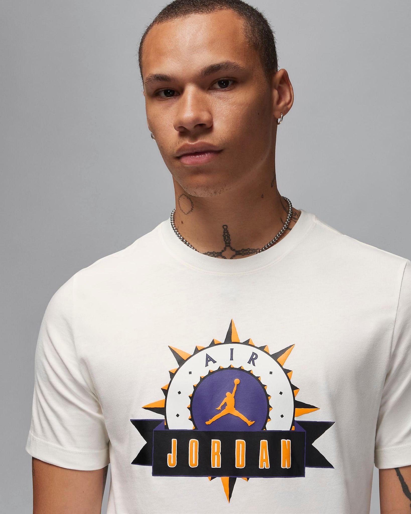 Áo Phông - Áo thun Thể Thao Nam NIKE M J Flt Mvp Ss Crew FD8227-133