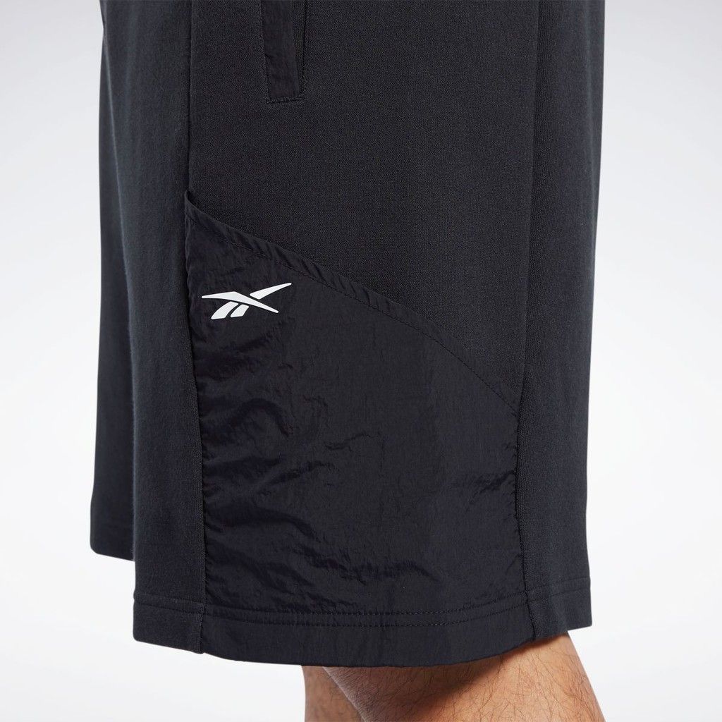 Quần Đùi Tập Luyện Nam Reebok Ts Knit-Woven Short FJ4598