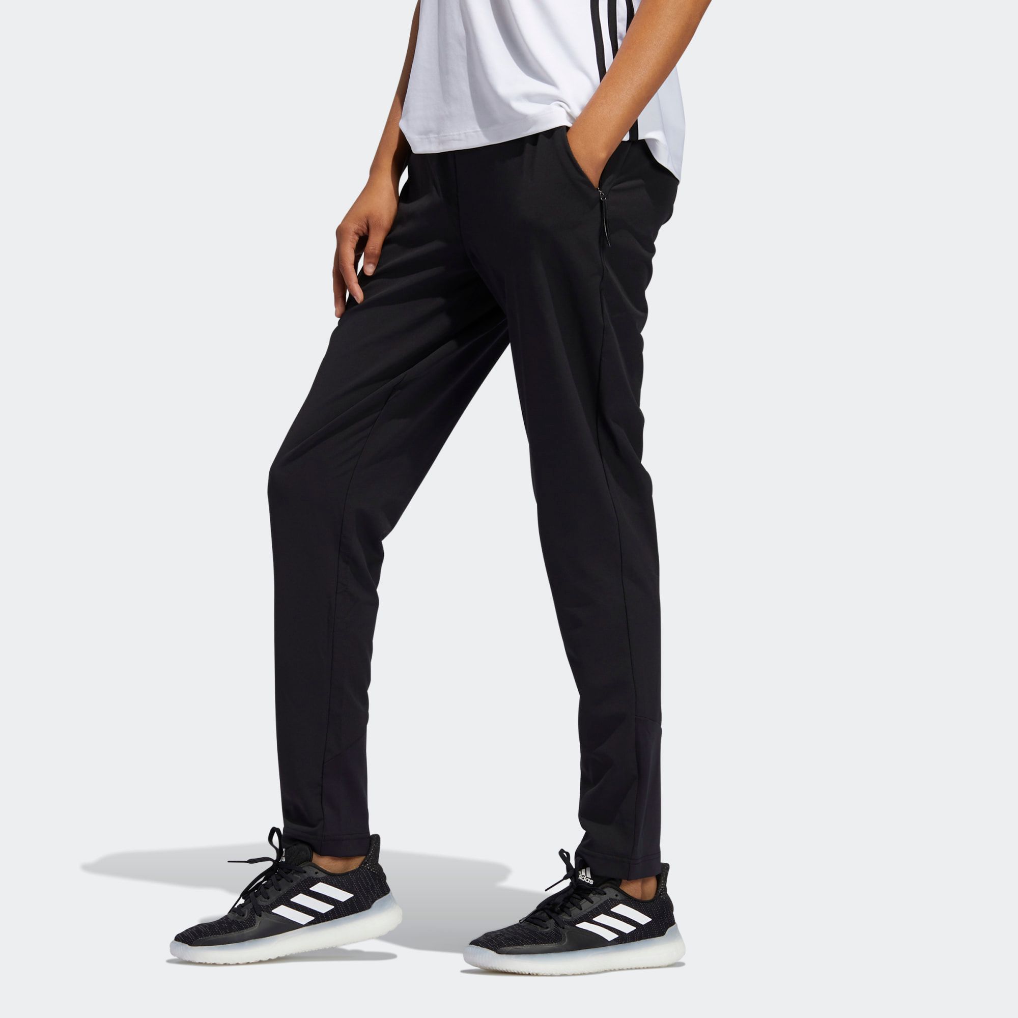 Quần Dài Tập Luyện Nữ Adidas Woven Pant FJ7154