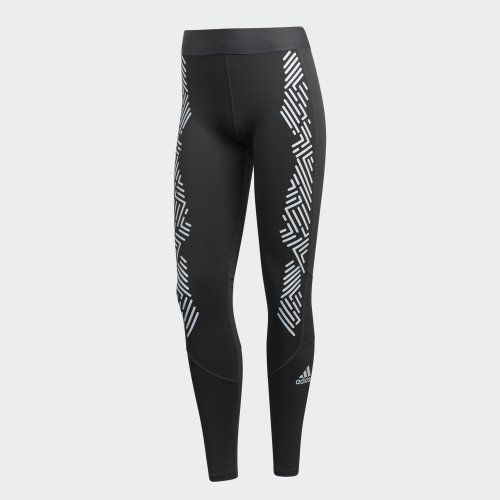 Quần Bó Tập Luyện Nữ Adidas Ask Grphic L T FJ7161