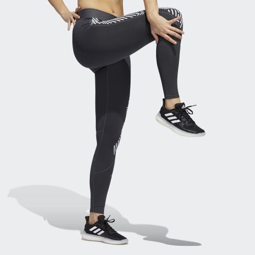 Quần Bó Tập Luyện Nữ Adidas Ask Grphic L T FJ7161