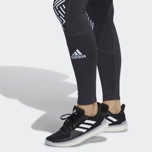 Quần Bó Tập Luyện Nữ Adidas Ask Grphic L T FJ7161