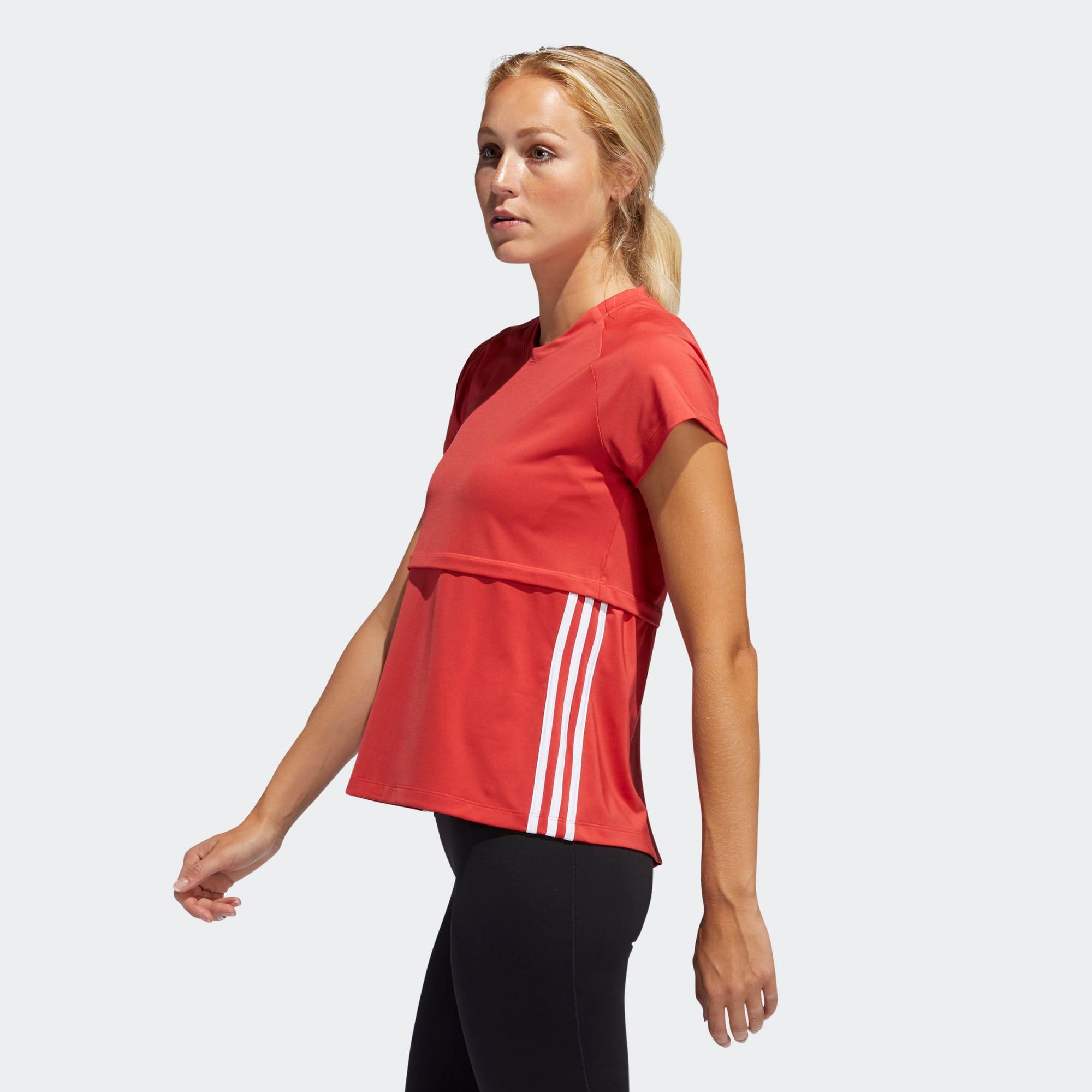 Áo Phông - Áo thun Tập Luyện Nữ Adidas 3S Cap Slv Tee FJ7294