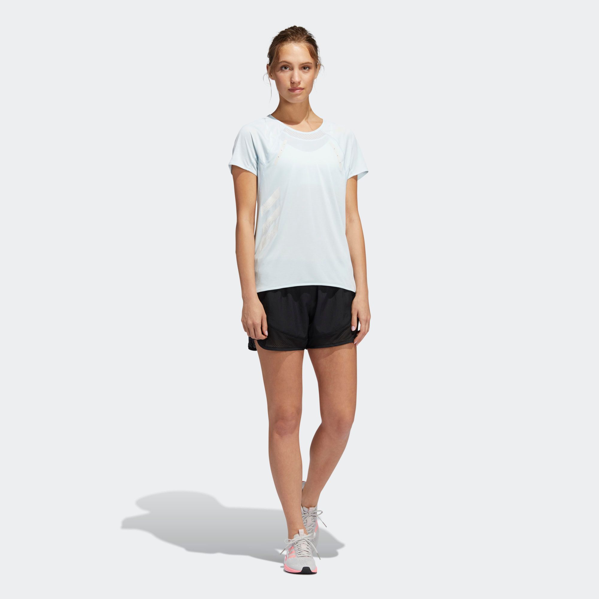 Áo Phông - Áo thun Chạy Nữ Adidas Heat.Rdy Tee W FK0736