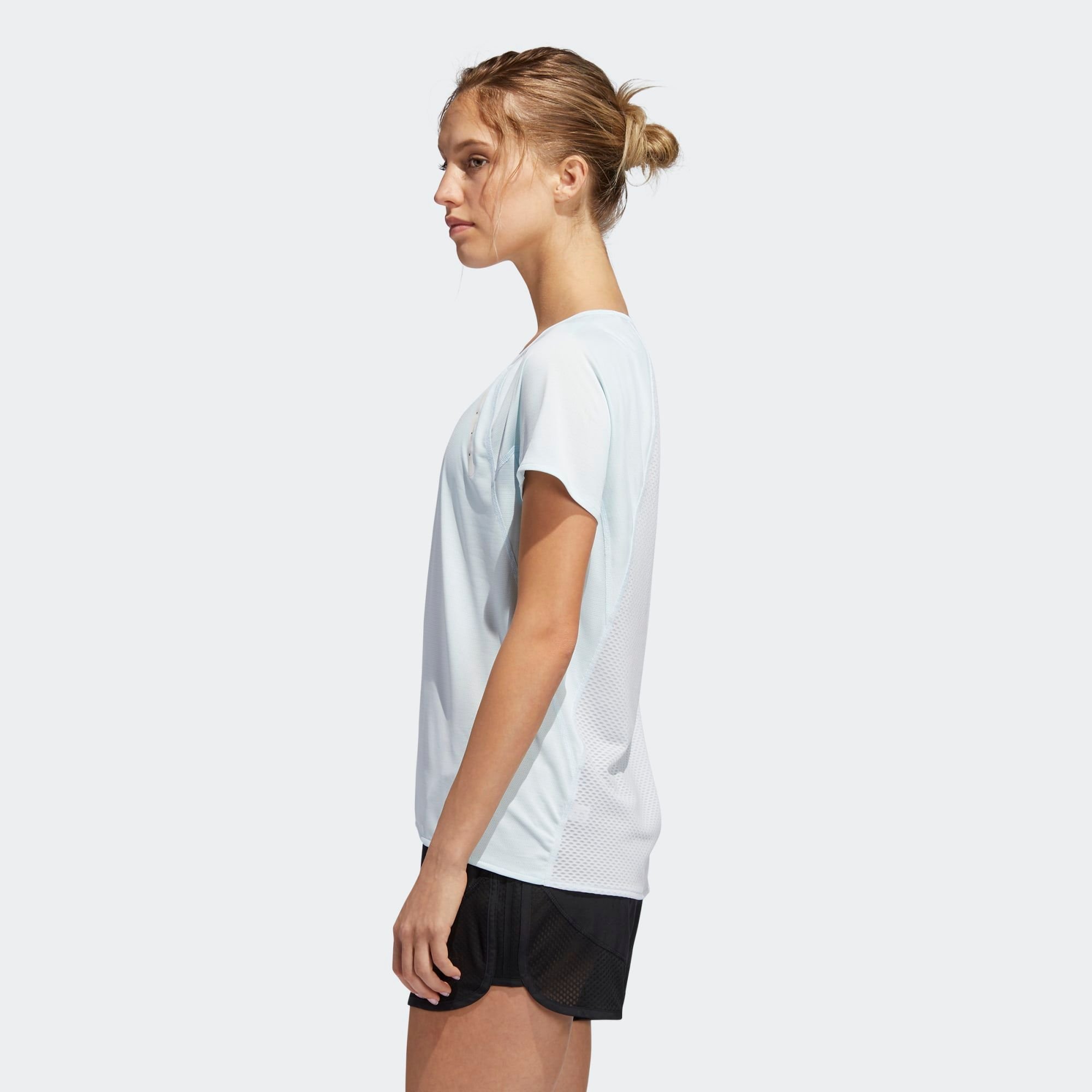 Áo Phông - Áo thun Chạy Nữ Adidas Heat.Rdy Tee W FK0736