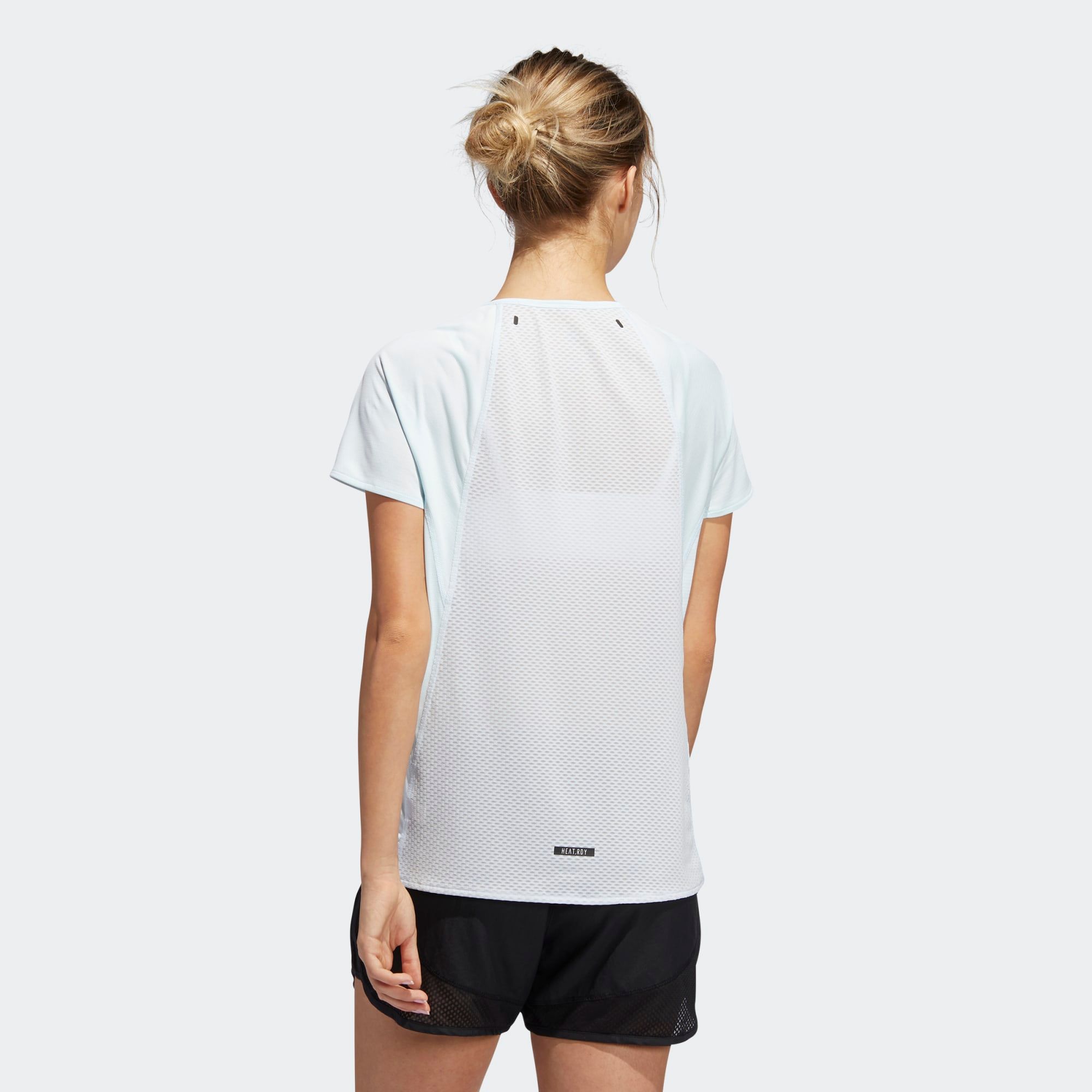 Áo Phông - Áo thun Chạy Nữ Adidas Heat.Rdy Tee W FK0736