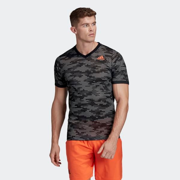Áo Phông - Áo thun Tennis Nam Adidas Flft Tee Pblue FK0810