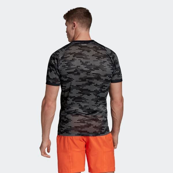 Áo Phông - Áo thun Tennis Nam Adidas Flft Tee Pblue FK0810