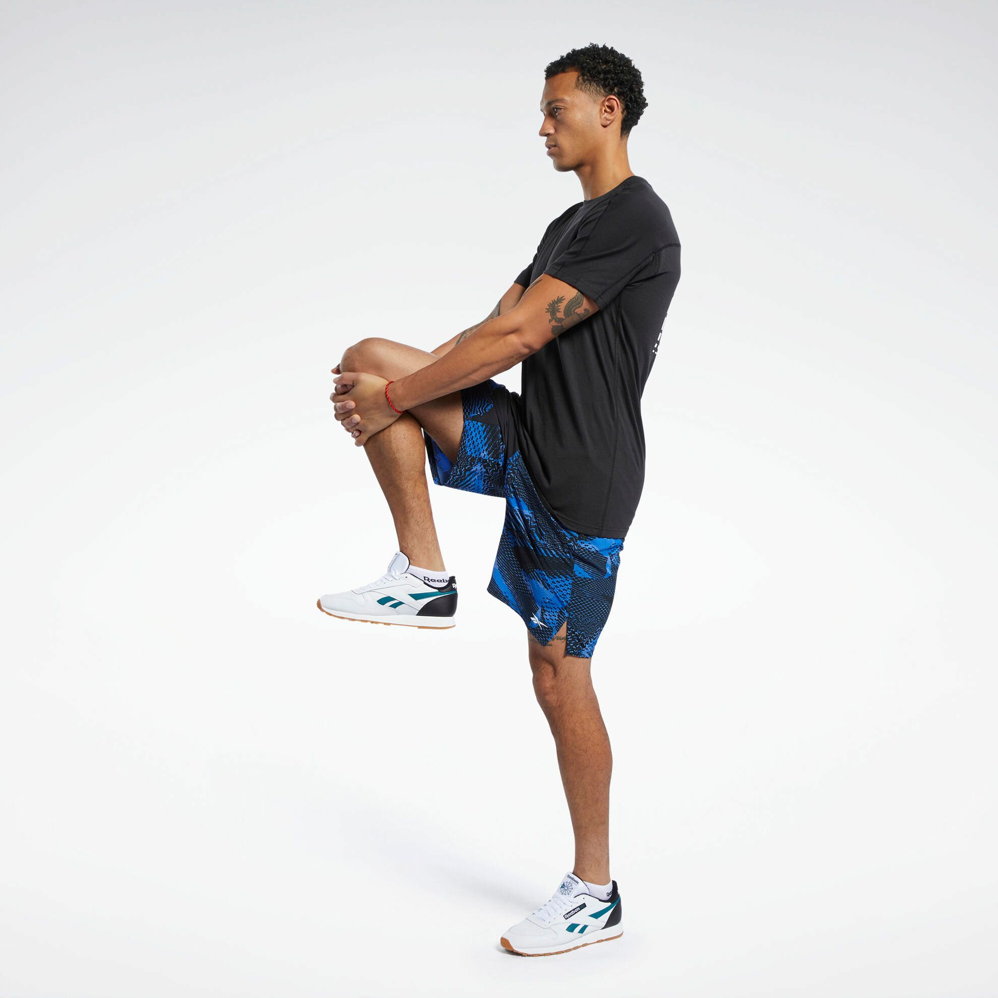 Quần Đùi Tập Luyện Nam Reebok Ts Speed Short Aop 6Mo FK6297