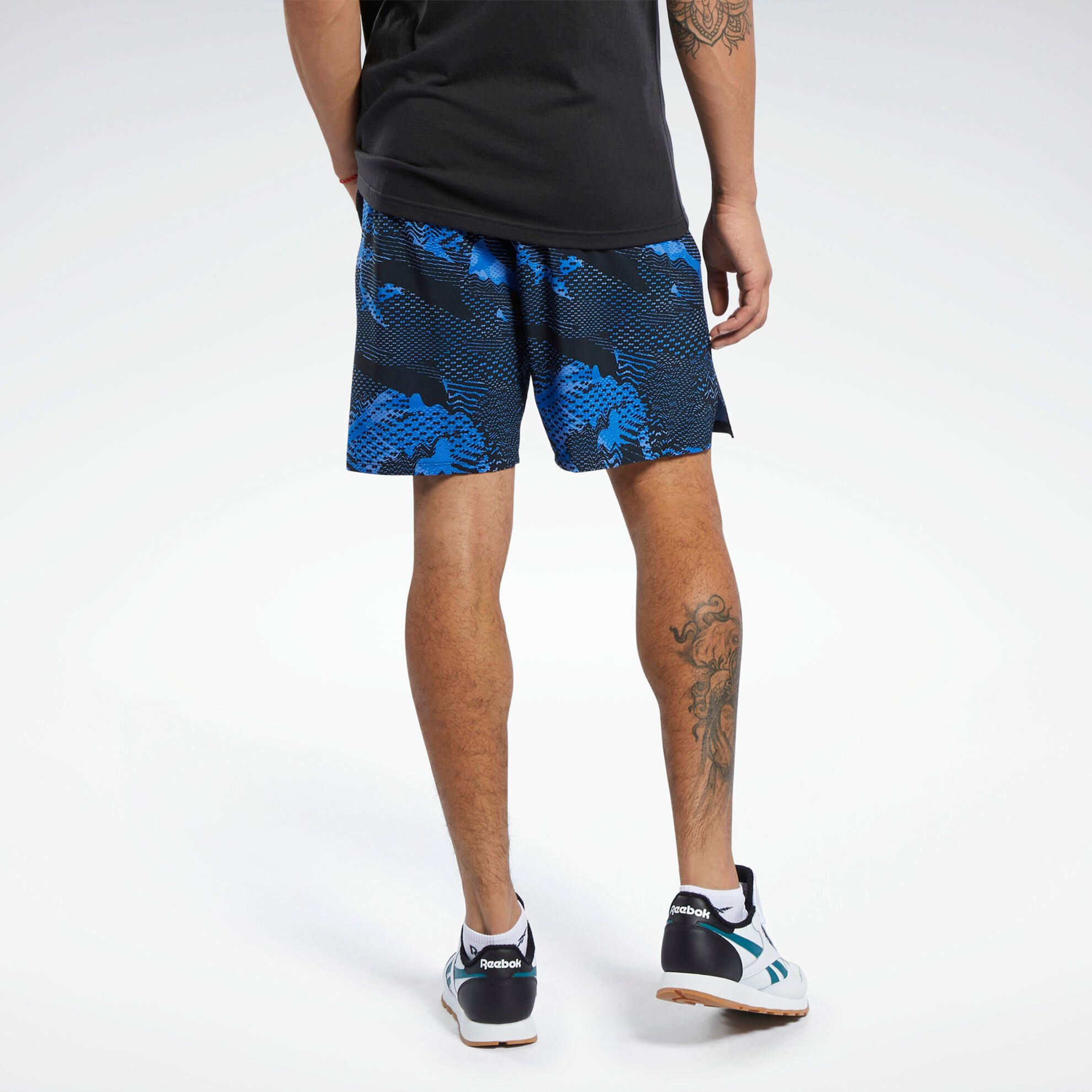Quần Đùi Tập Luyện Nam Reebok Ts Speed Short Aop 6Mo FK6297
