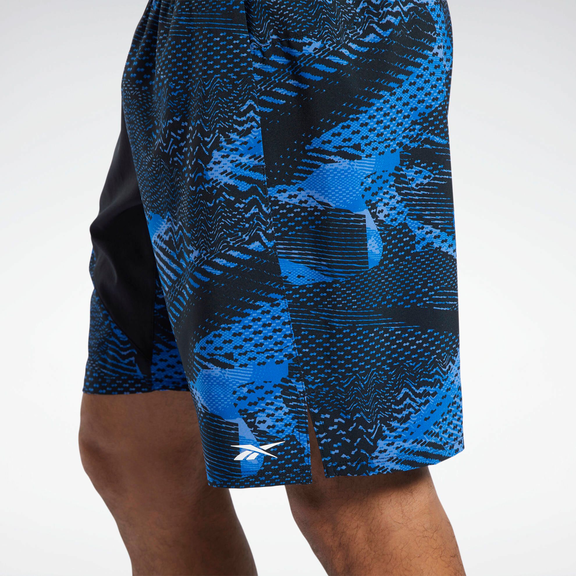 Quần Đùi Tập Luyện Nam Reebok Ts Speed Short Aop 6Mo FK6297