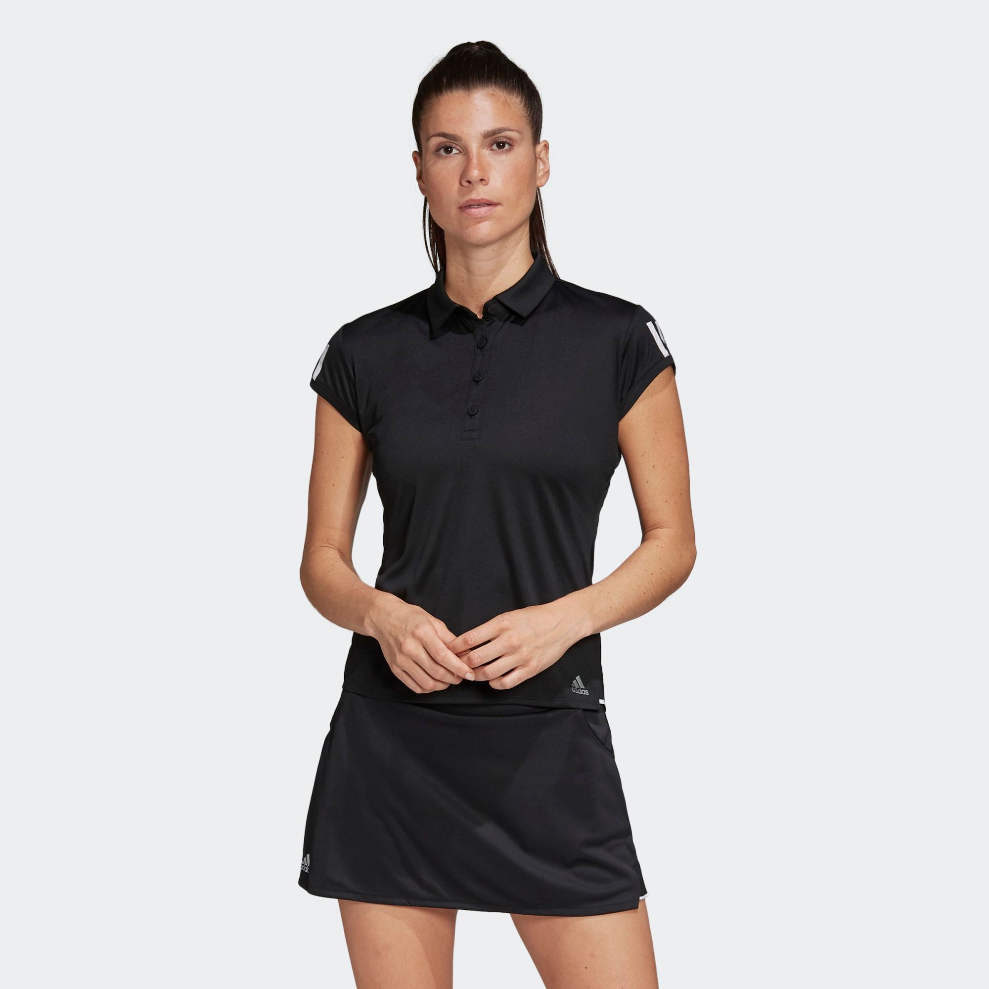 Áo Polo Tennis Nữ Adidas Club 3 Str Polo FK6985