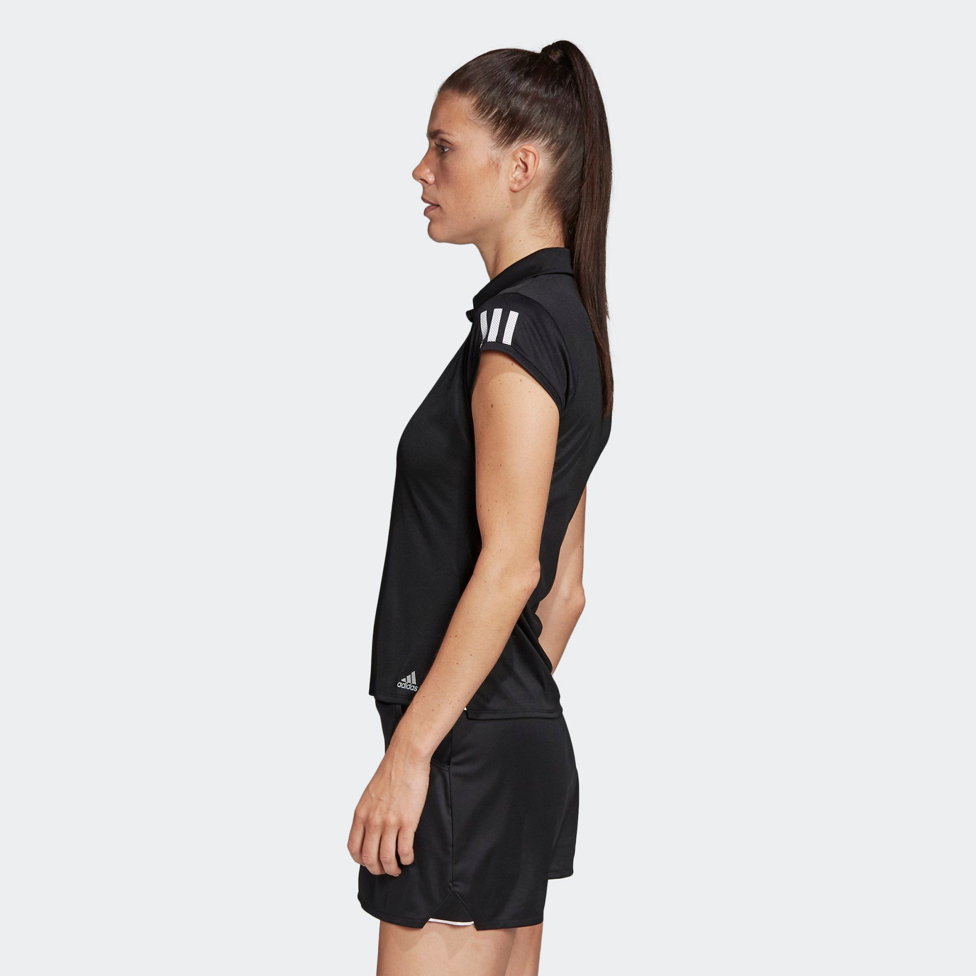 Áo Polo Tennis Nữ Adidas Club 3 Str Polo FK6985