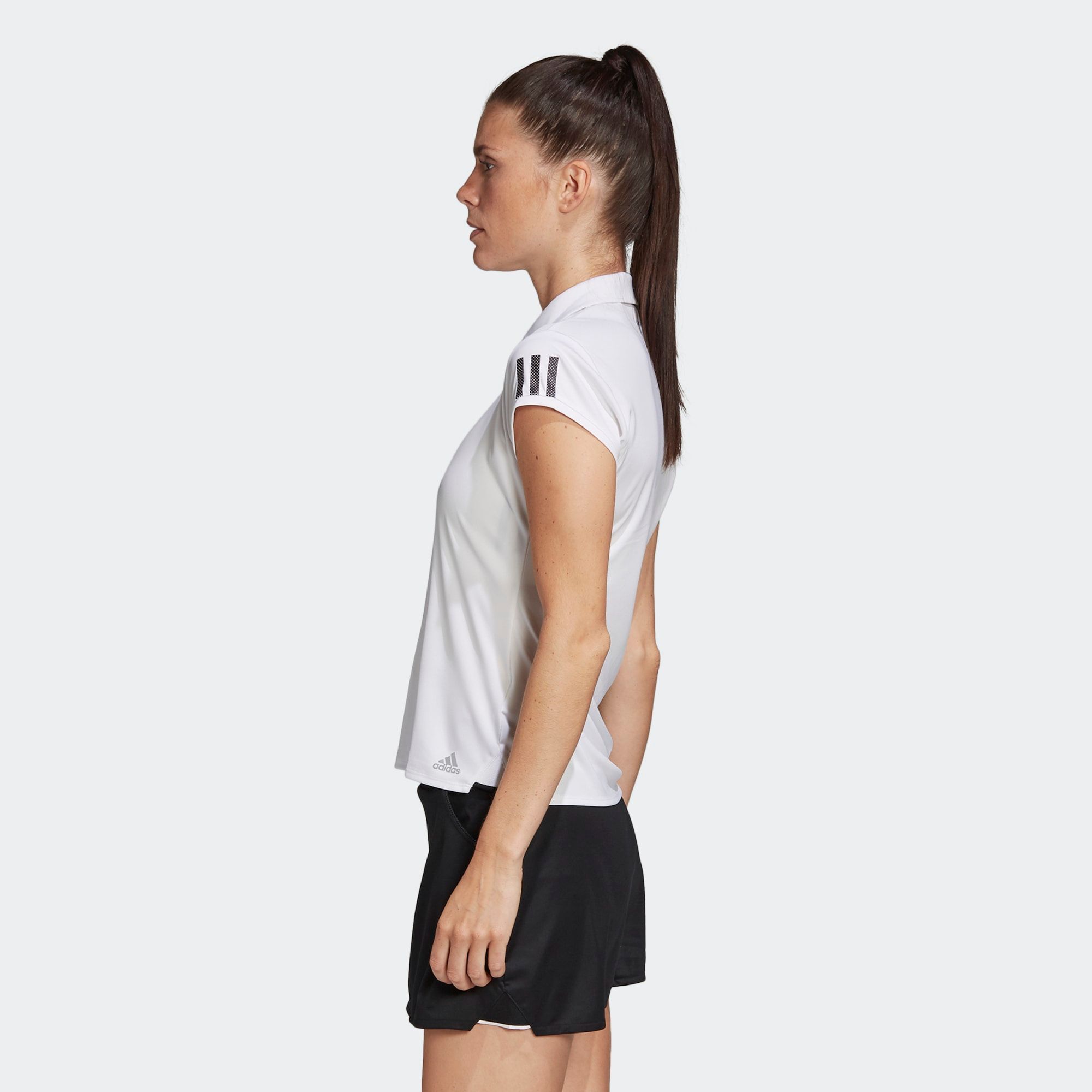 Áo Polo Tennis Nữ Adidas Club 3 Str Polo FK6986