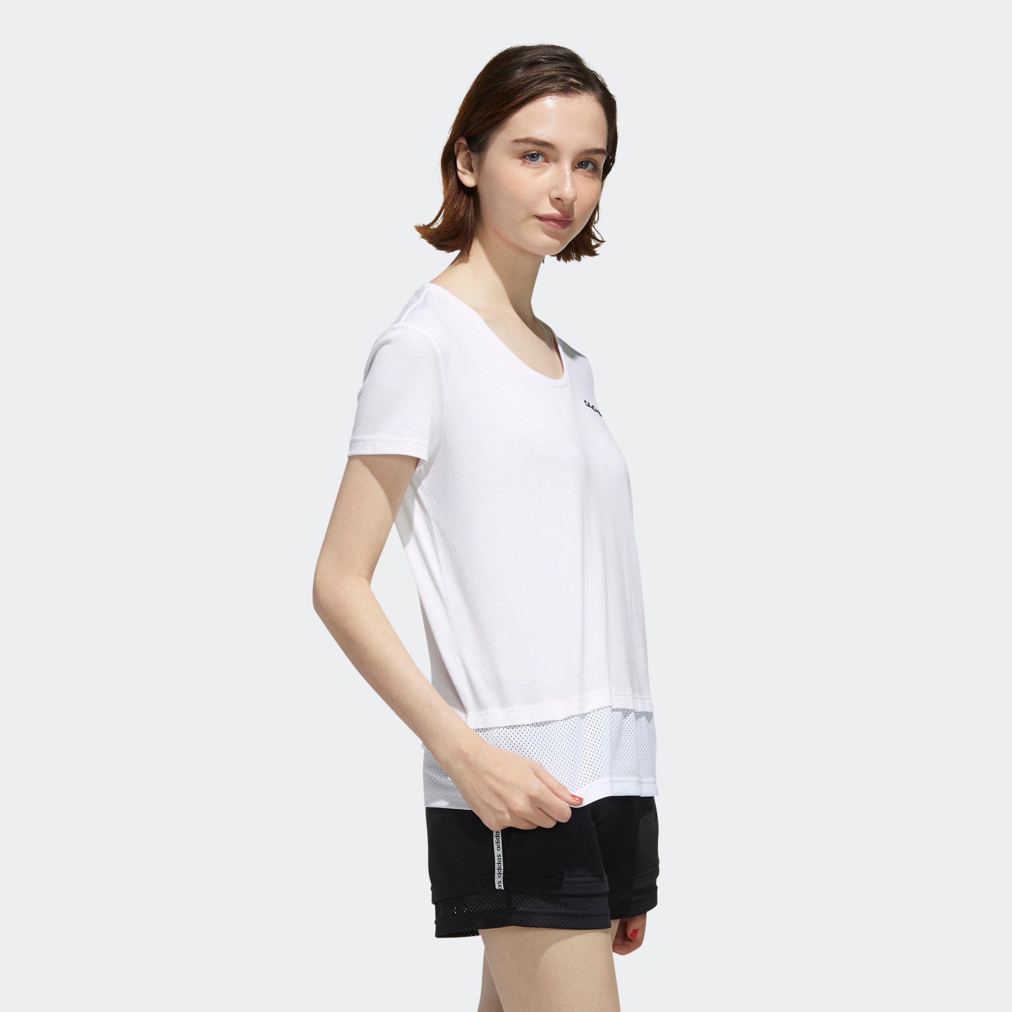 Áo Phông - Áo thun Tập Luyện Nữ Adidas W E Mm T FL0150