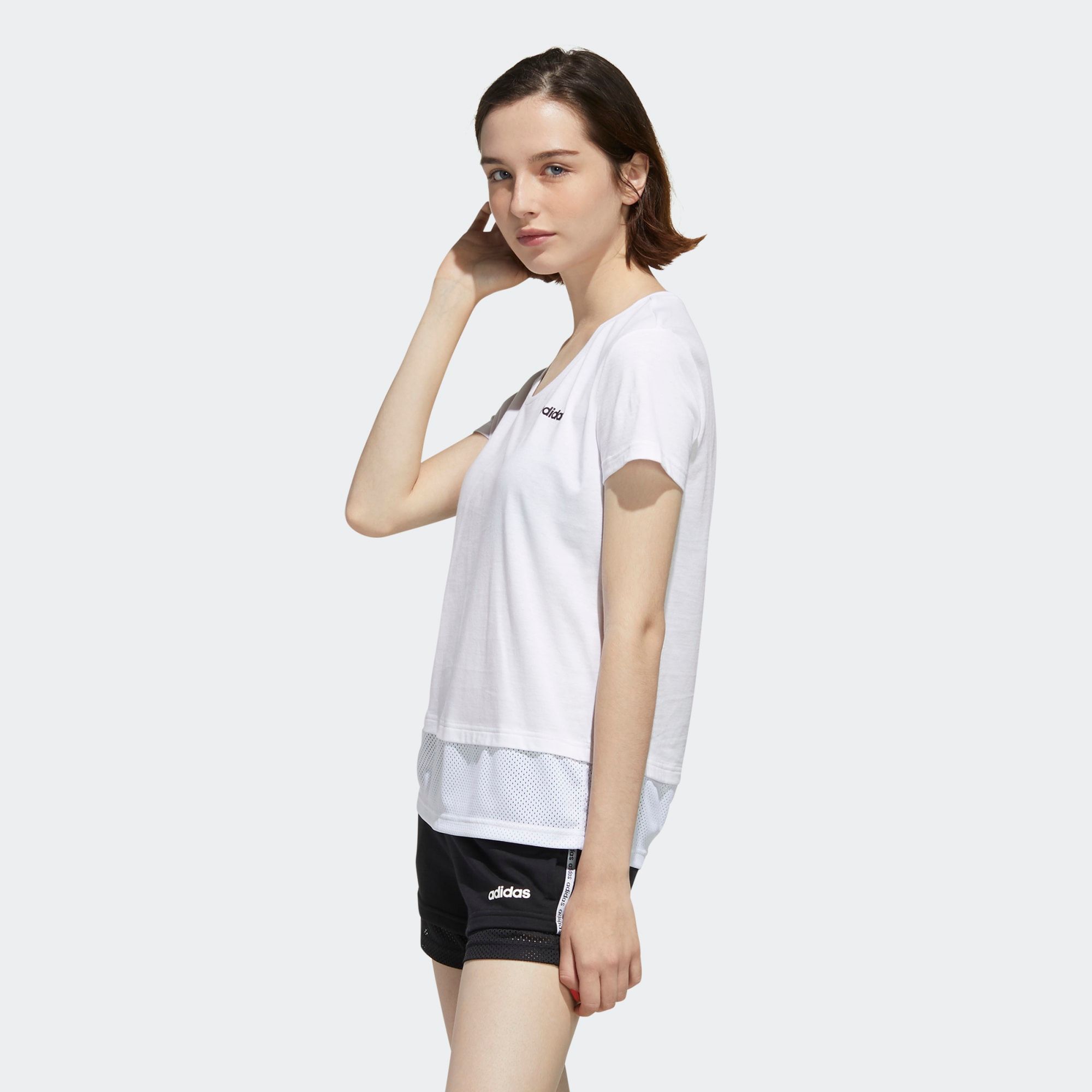 Áo Phông - Áo thun Tập Luyện Nữ Adidas W E Mm T FL0150