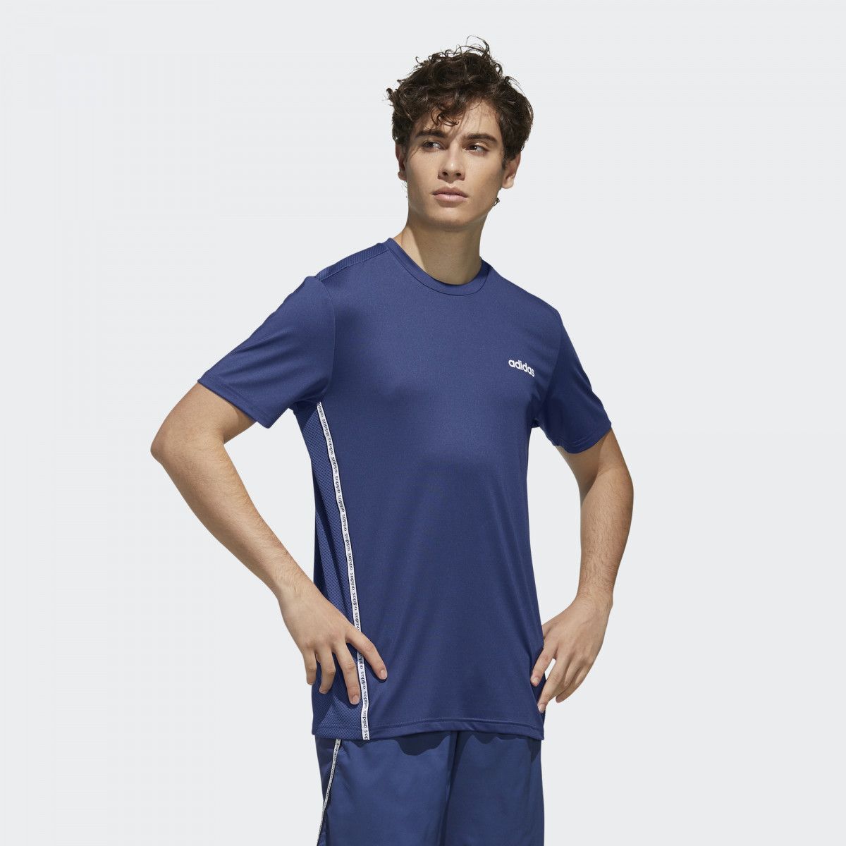 Áo Phông - Áo thun Tập Luyện Nam Adidas M D2M Mix Tee FL0262