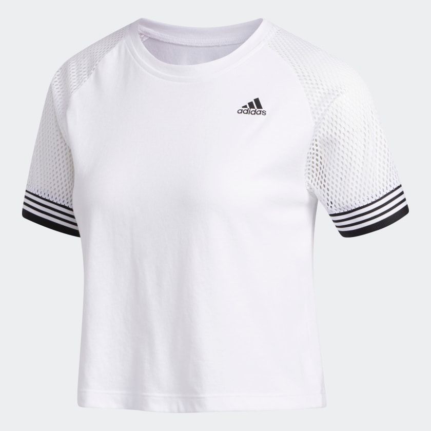 Áo Phông - Áo thun Tập Luyện Nữ Adidas 3S Ringer Tee FL2291